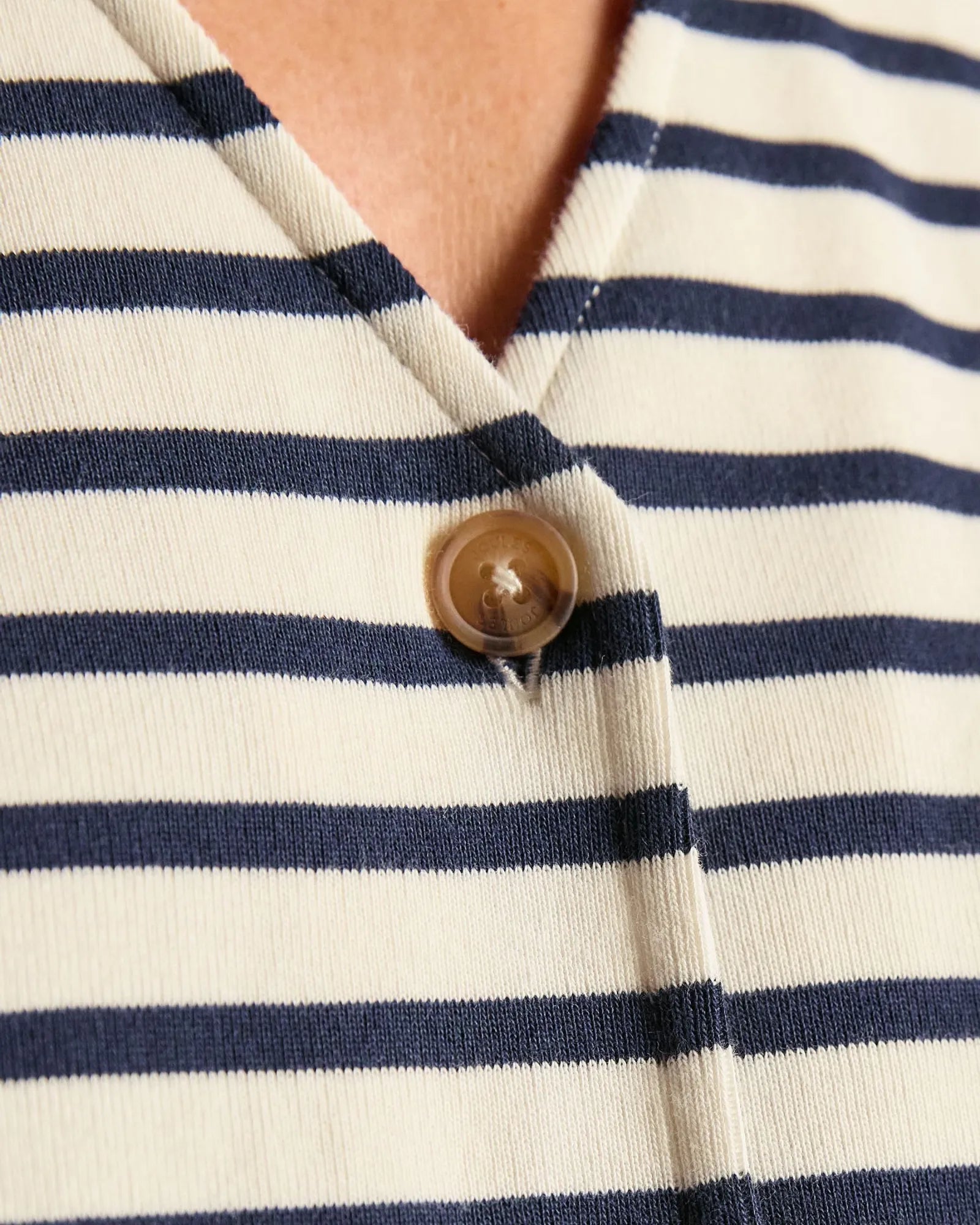 Harbour Tank - Cream & Navy