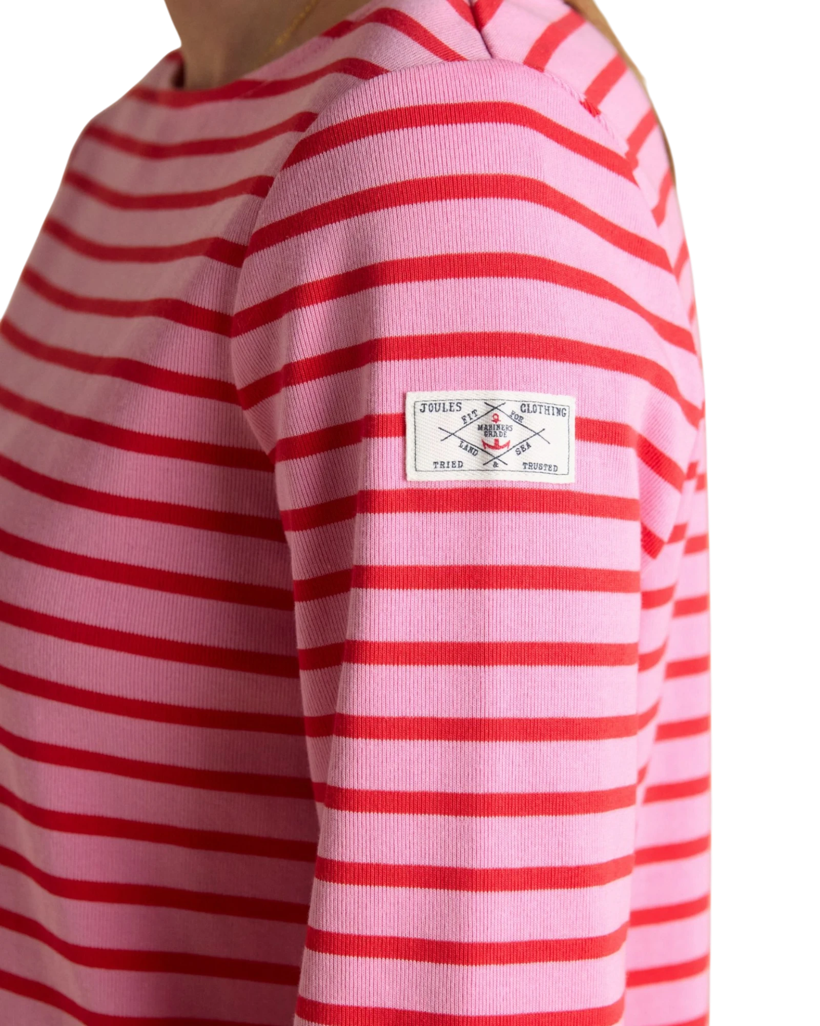 Harbour Top - Pink/Red Stripe