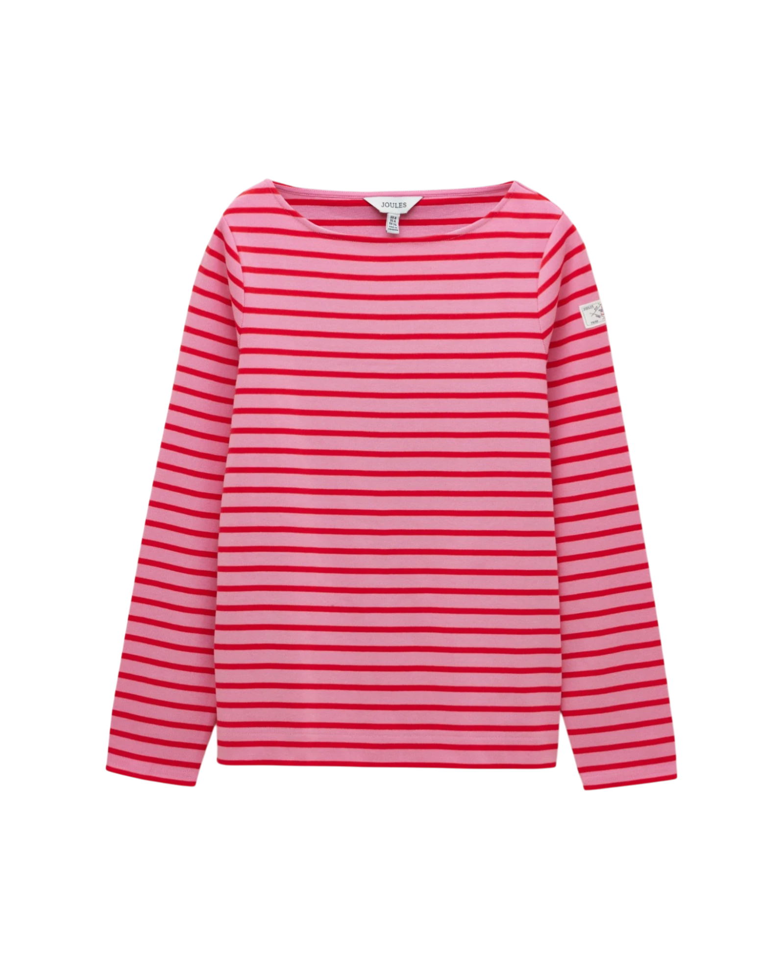 Harbour Top - Pink/Red Stripe