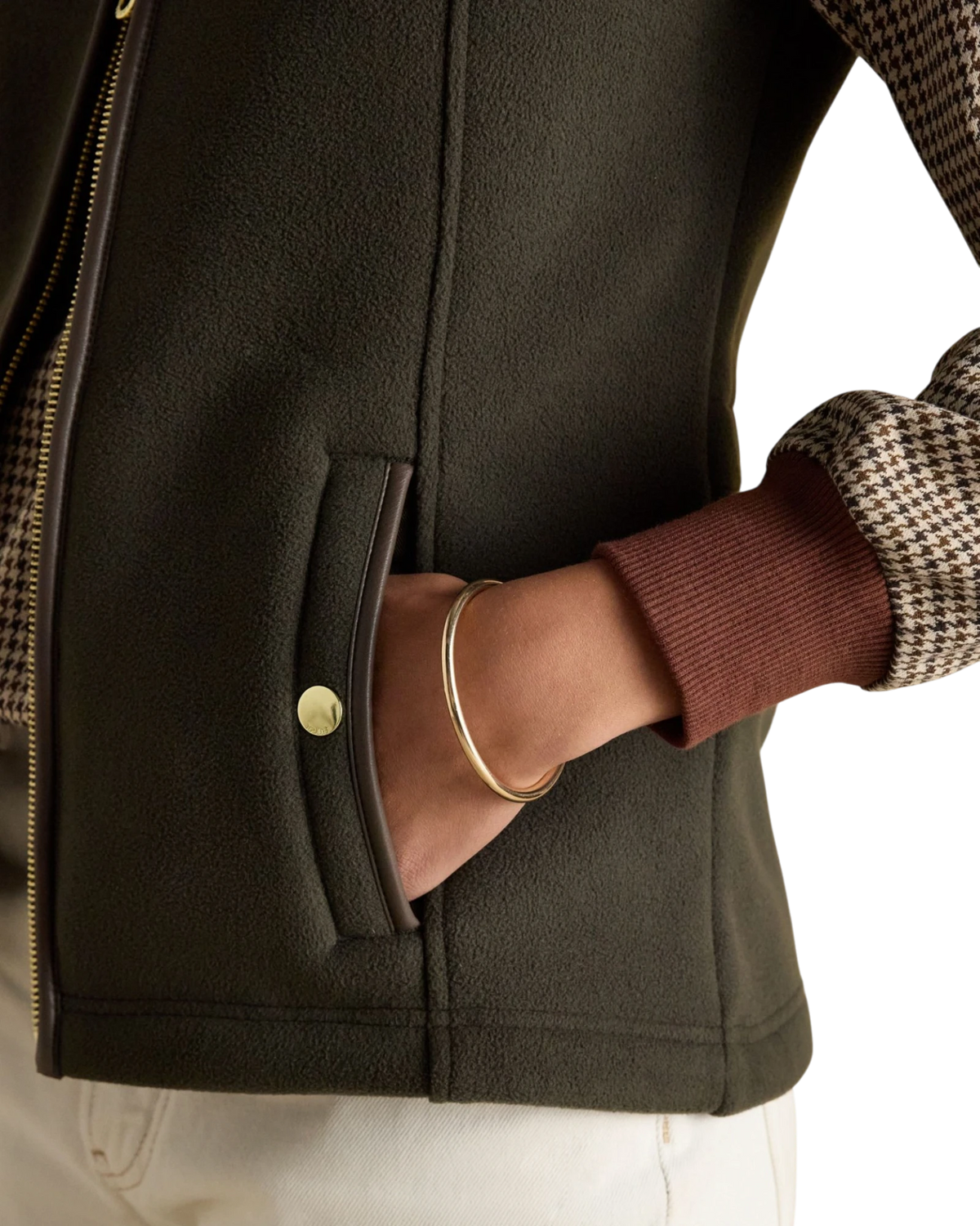Heritage Gilet - Khaki Green