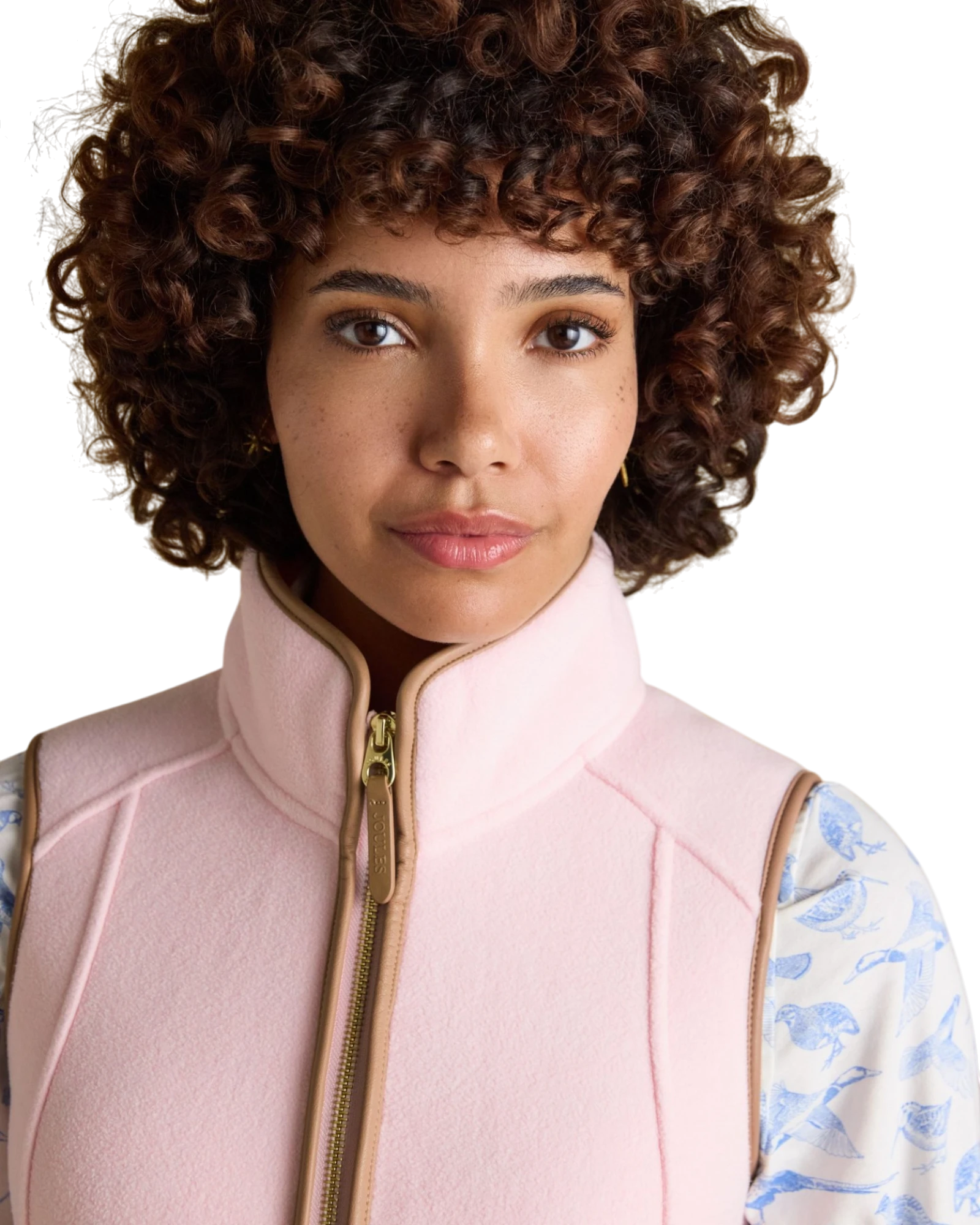 Heritage Gilet - Light Pink