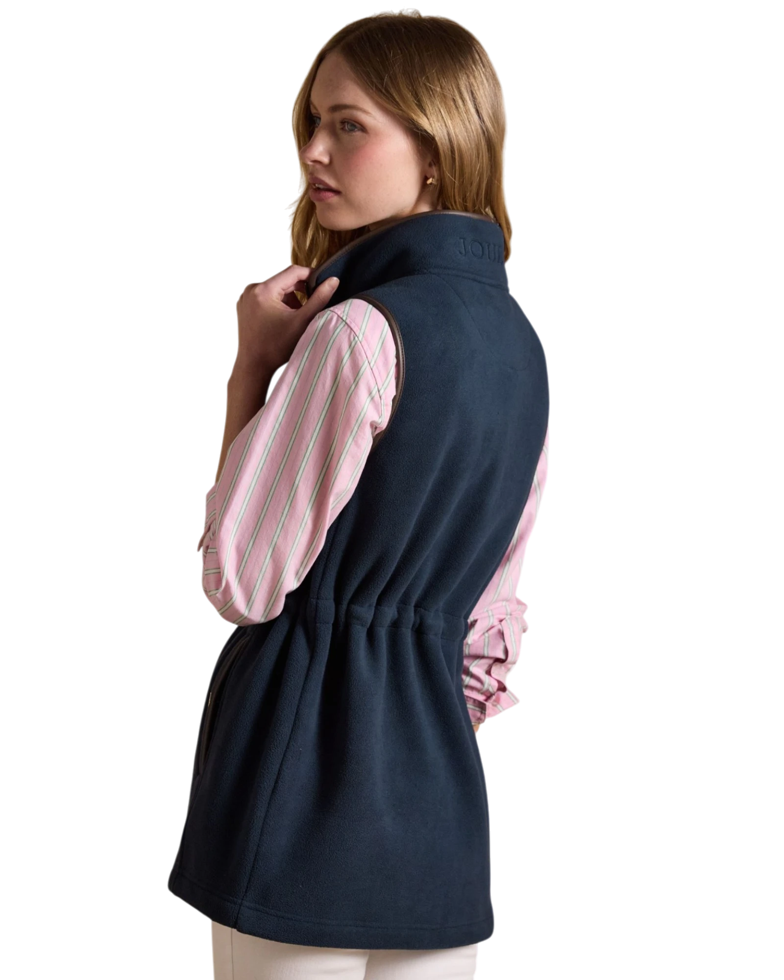 Heritage Longline Gilet - Navy Blue