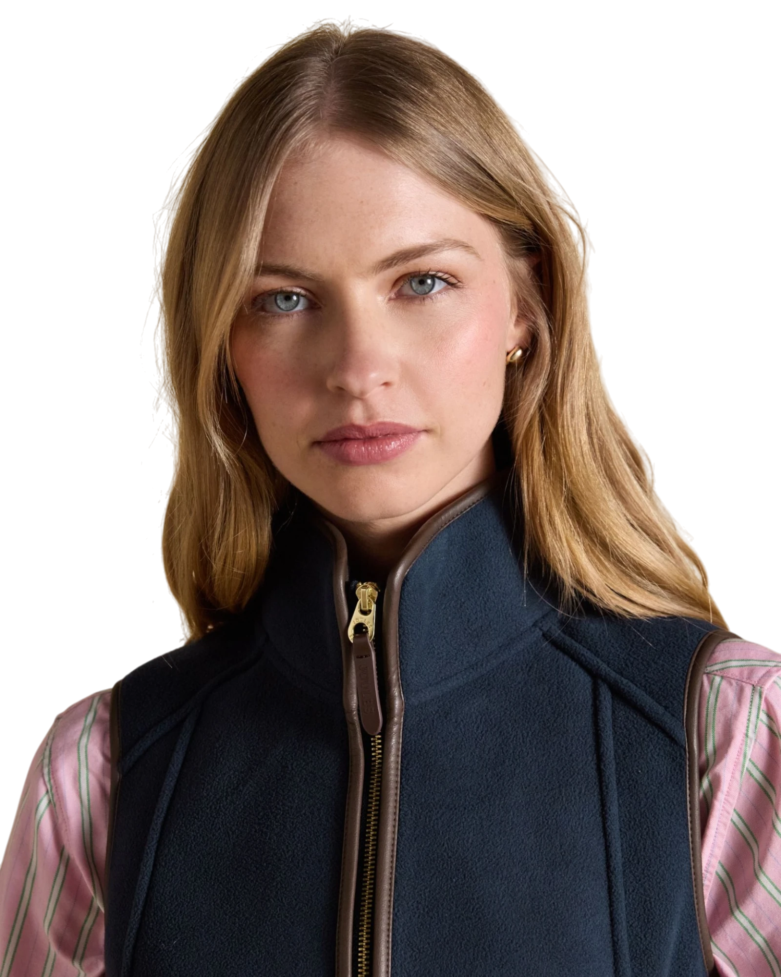 Heritage Longline Gilet - Navy Blue