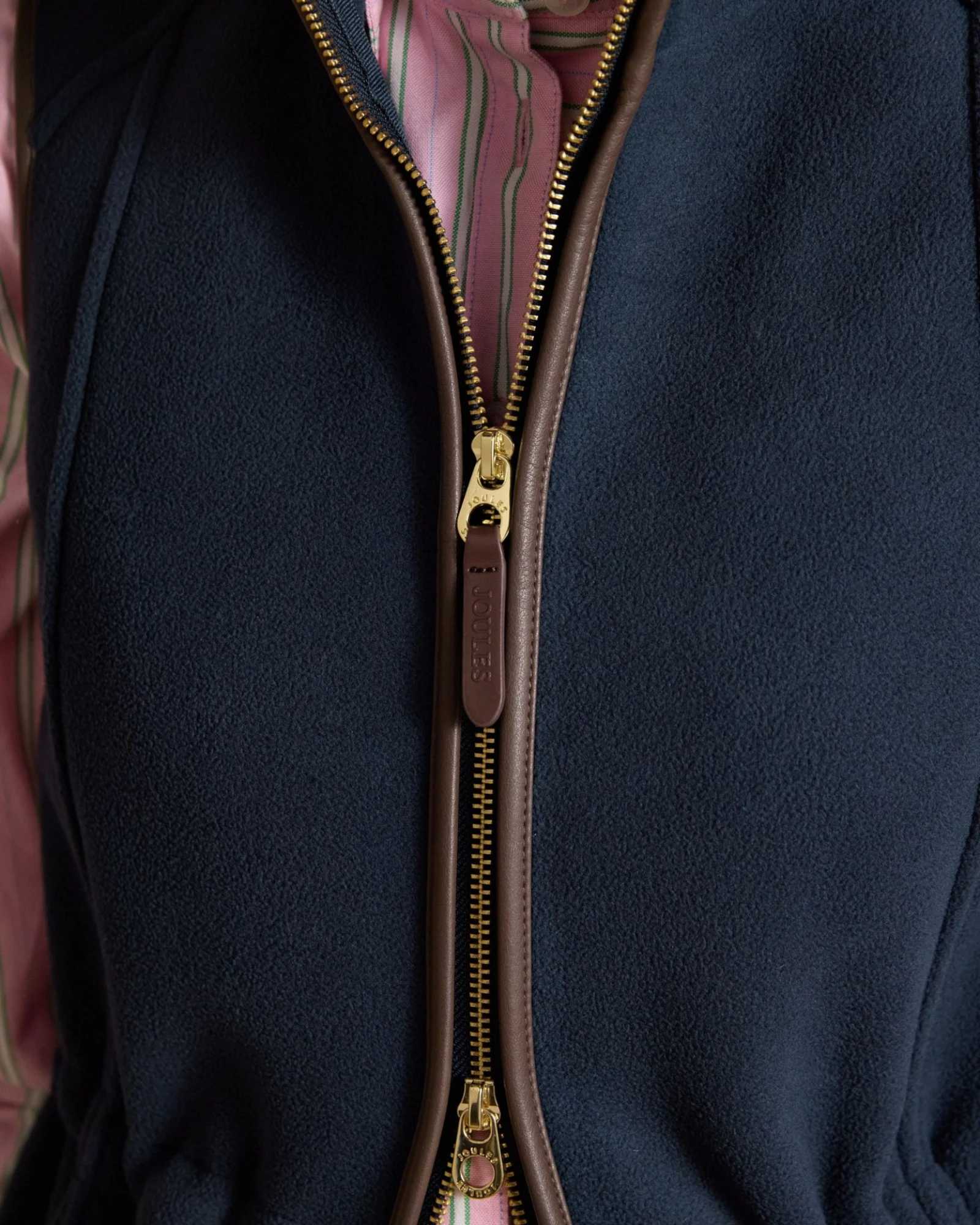 Heritage Longline Gilet - Navy Blue