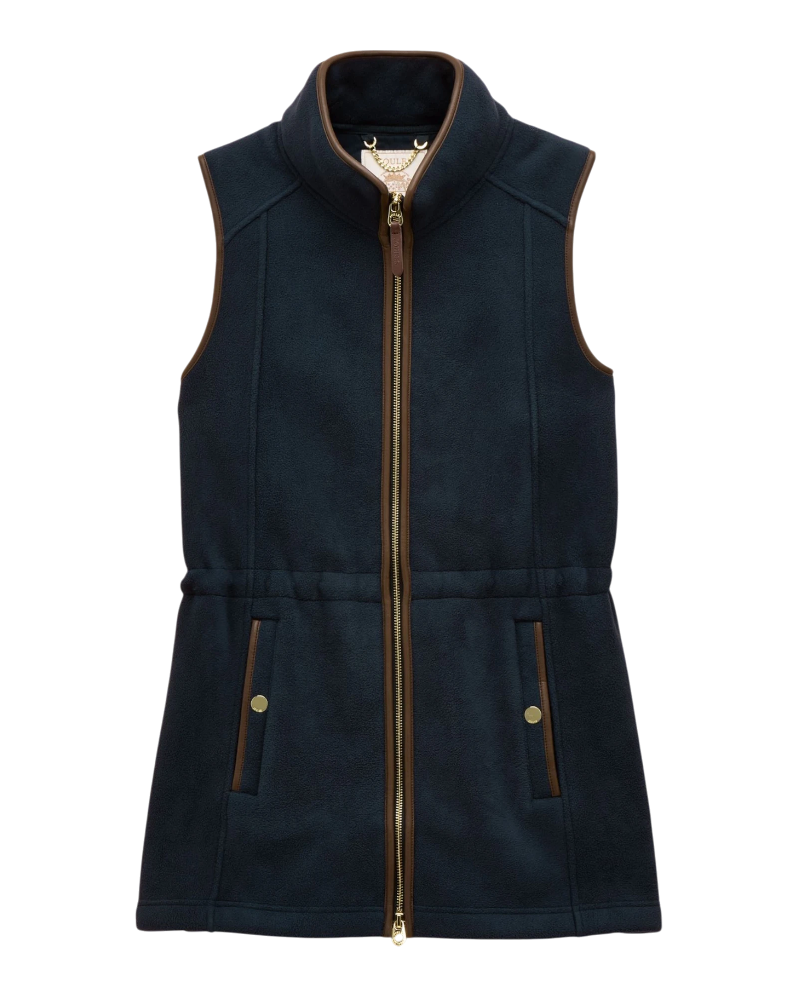 Heritage Longline Gilet - Navy Blue