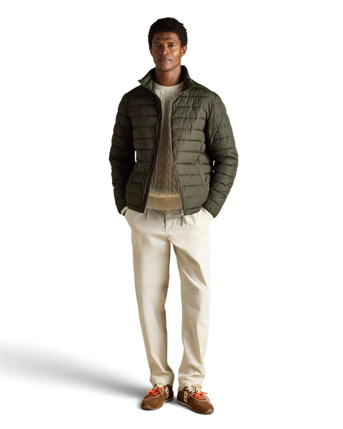 Heritage Padded Coat - Green