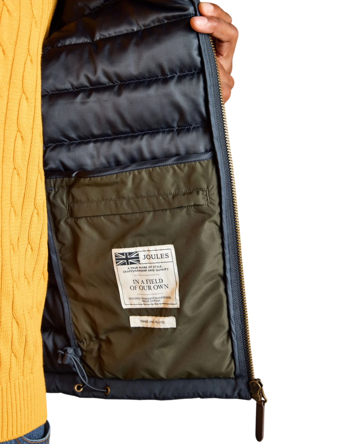 Heritage Padded Coat - Navy