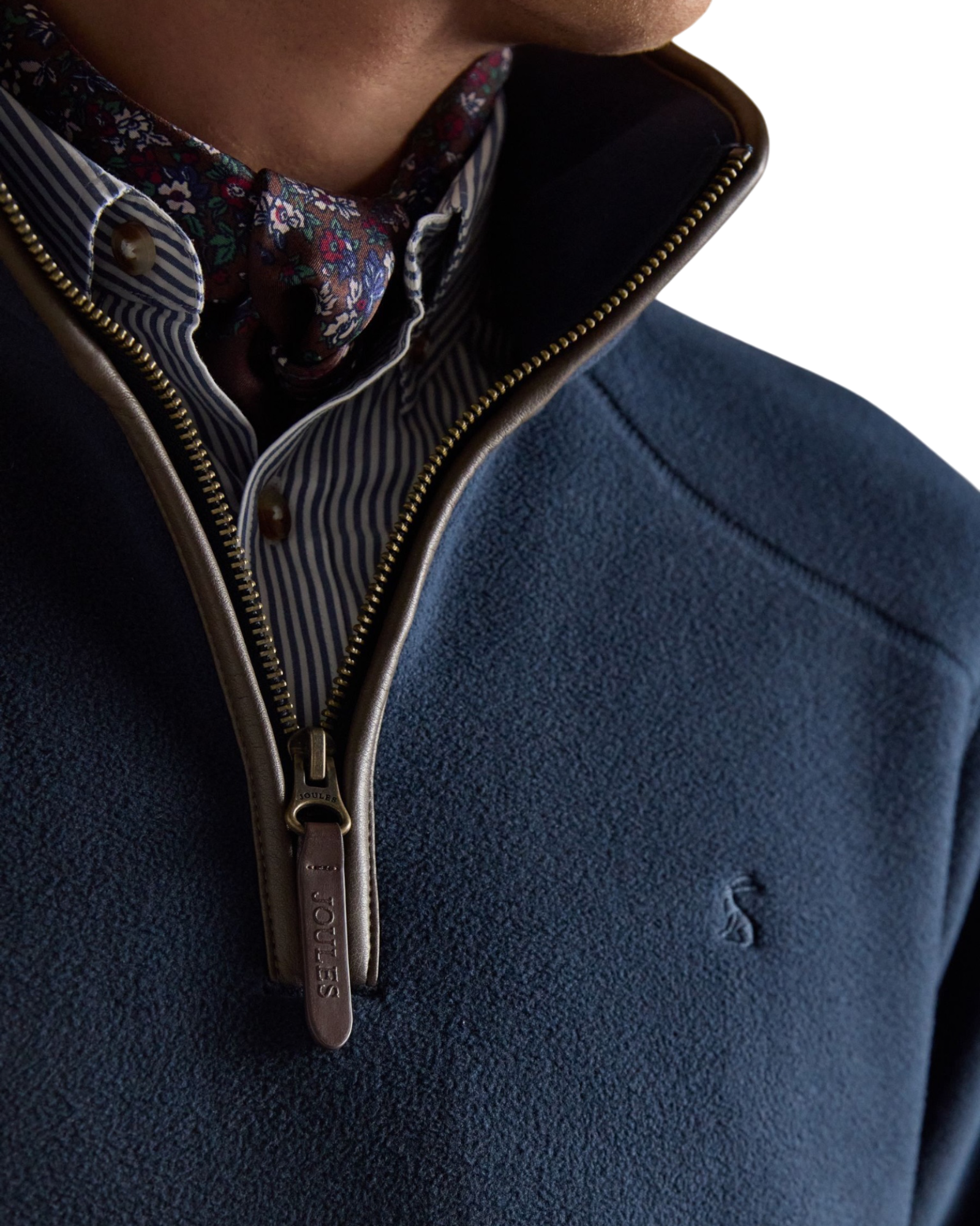 Heritage Quarter Zip Fleece - Navy