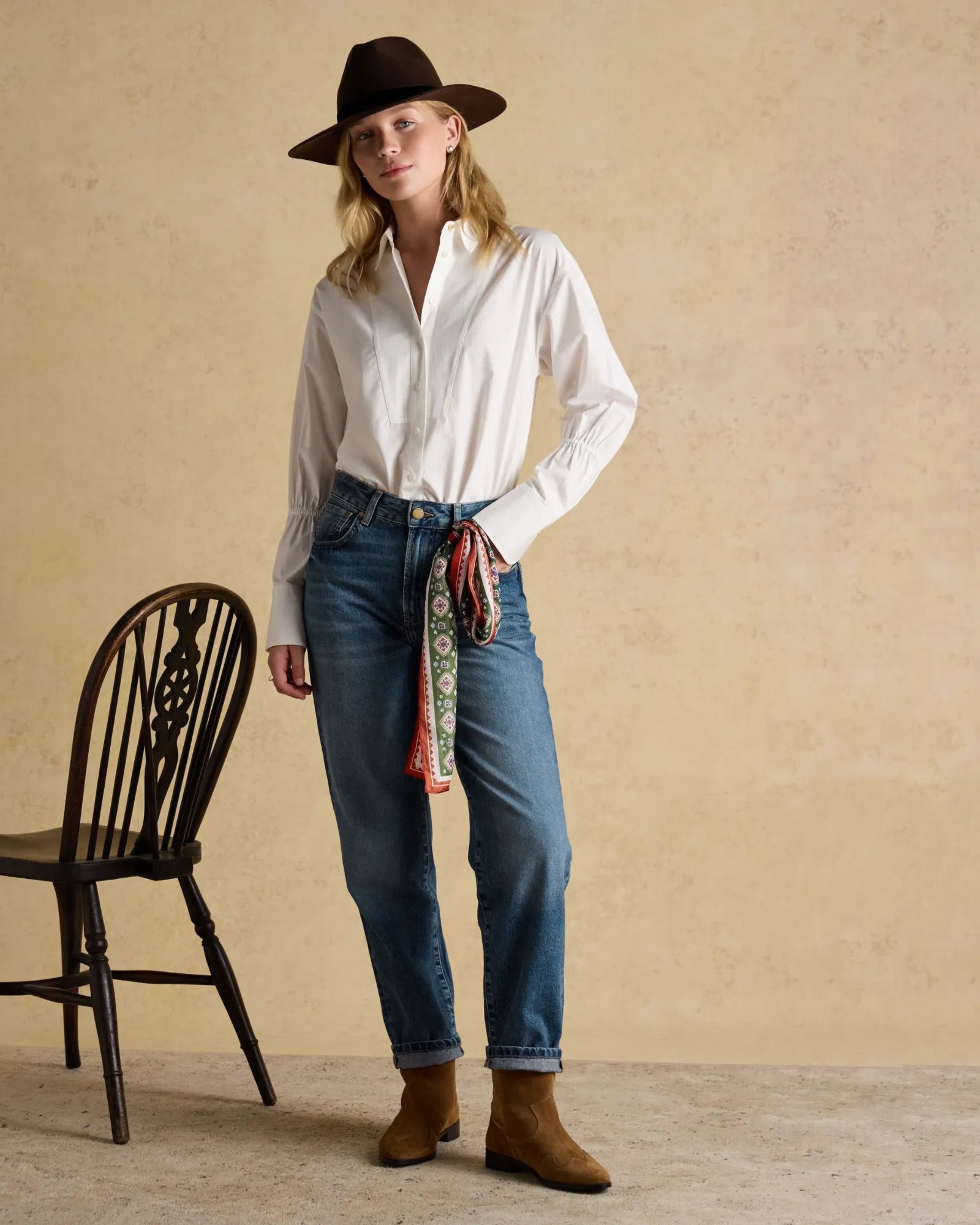 Highgrove Scarf - Green