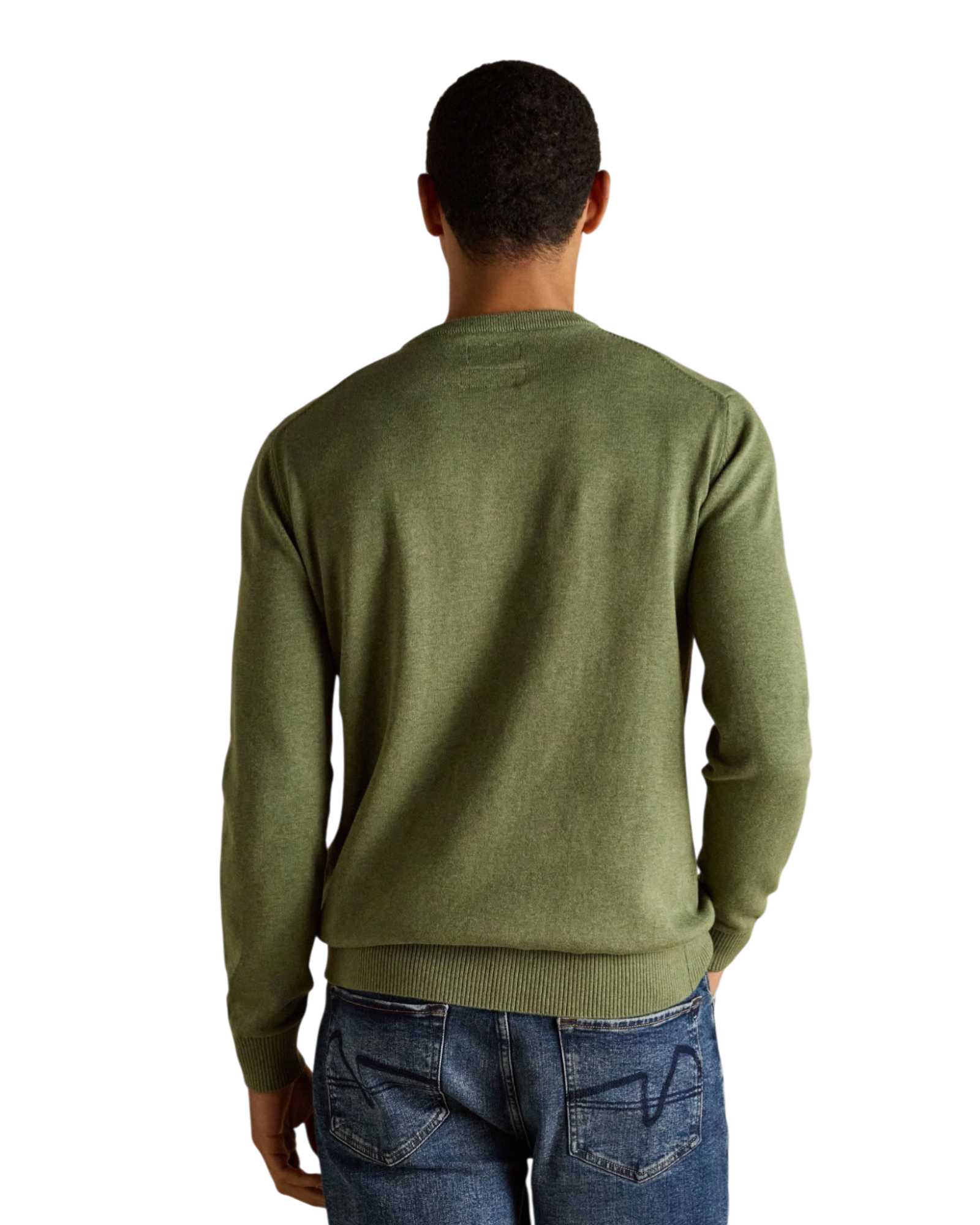 Hillside Jumper - Khaki Green