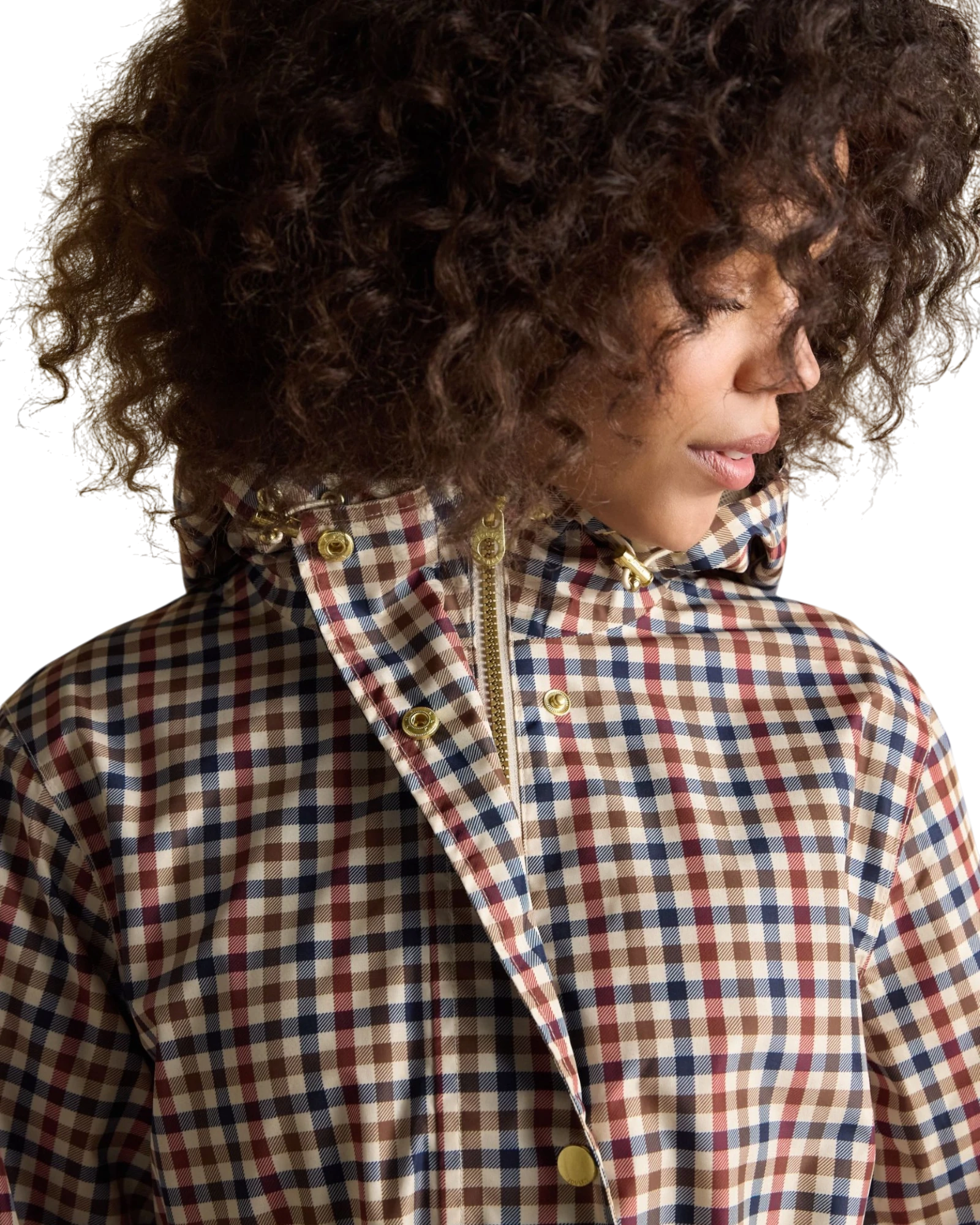 Holkham Raincoat - Gingham