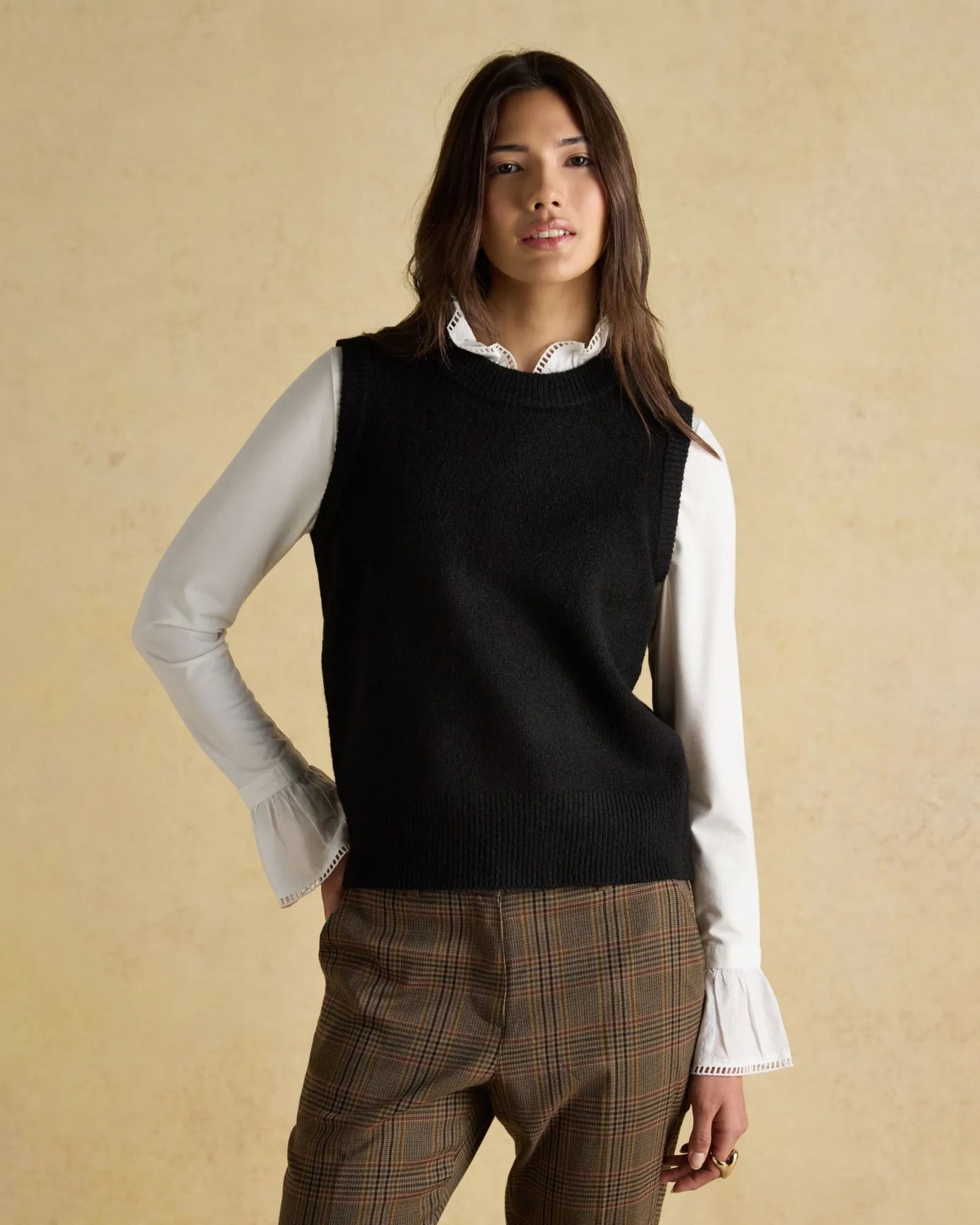 Holly Vest - Black