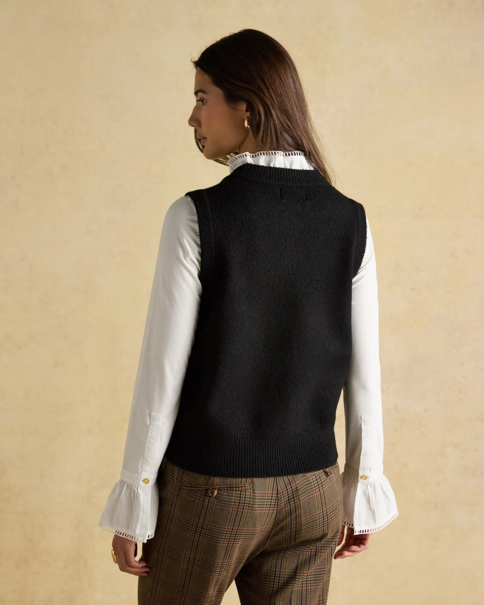 Holly Vest - Black