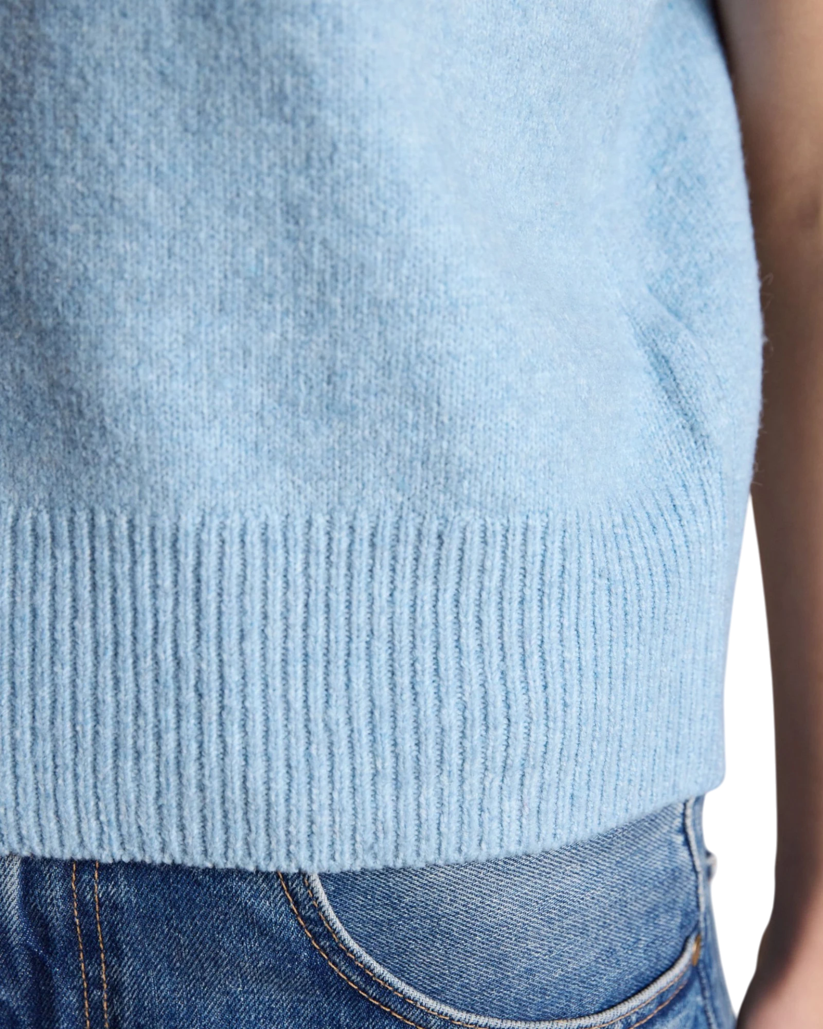 Holly Vest - Light Blue