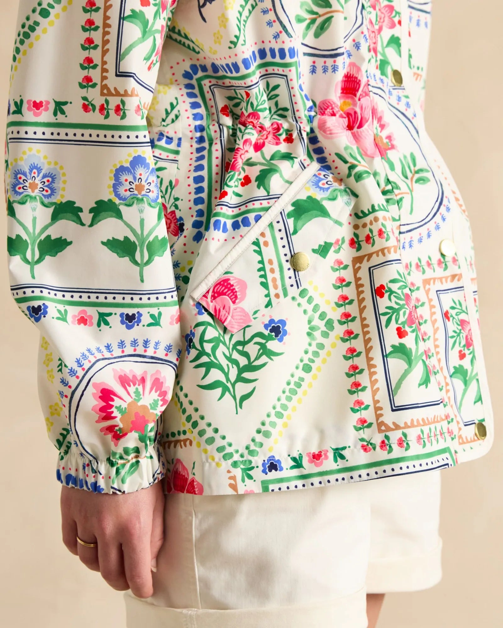 Holt Raincoat - Mosaic Floral