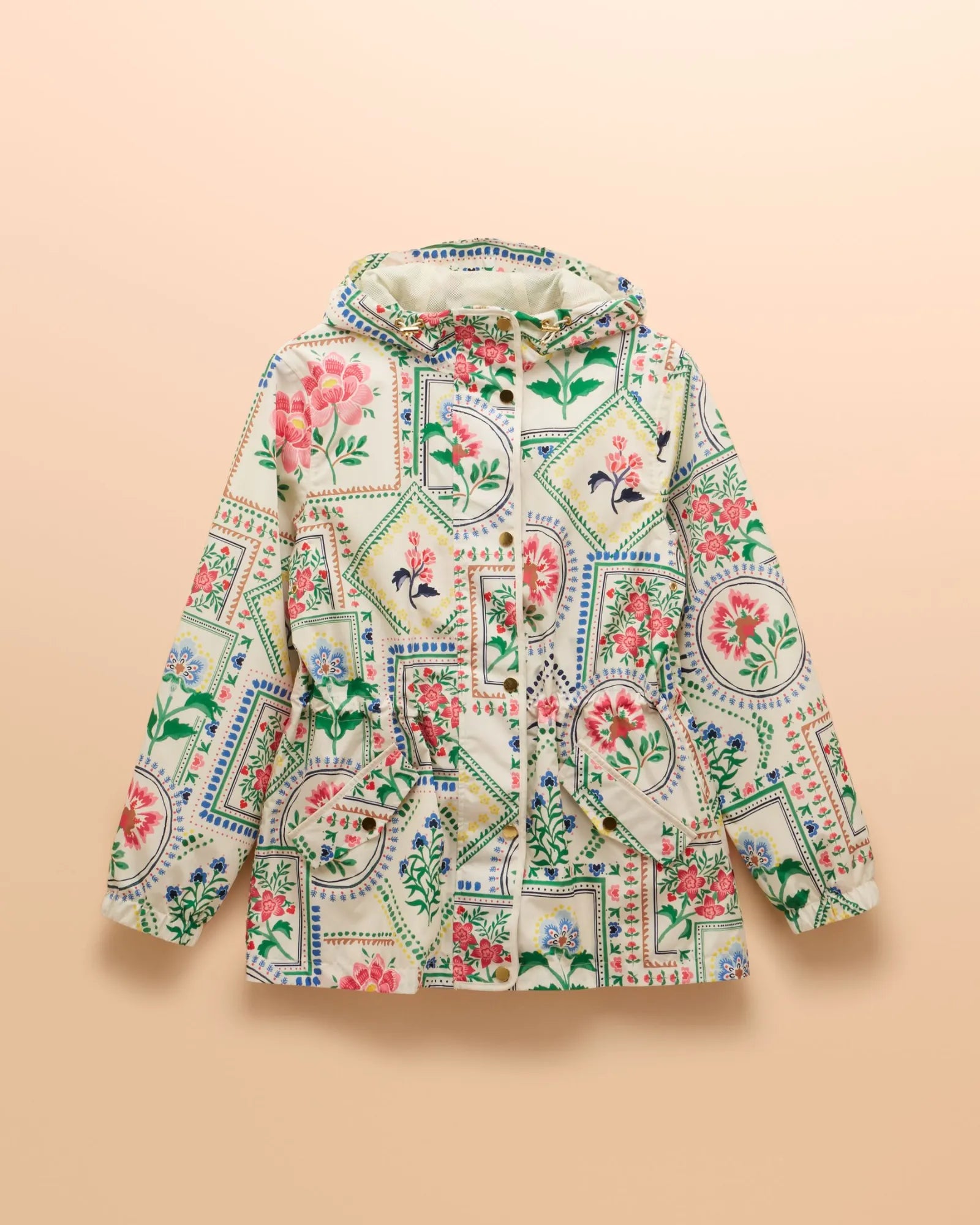 Holt Raincoat - Mosaic Floral