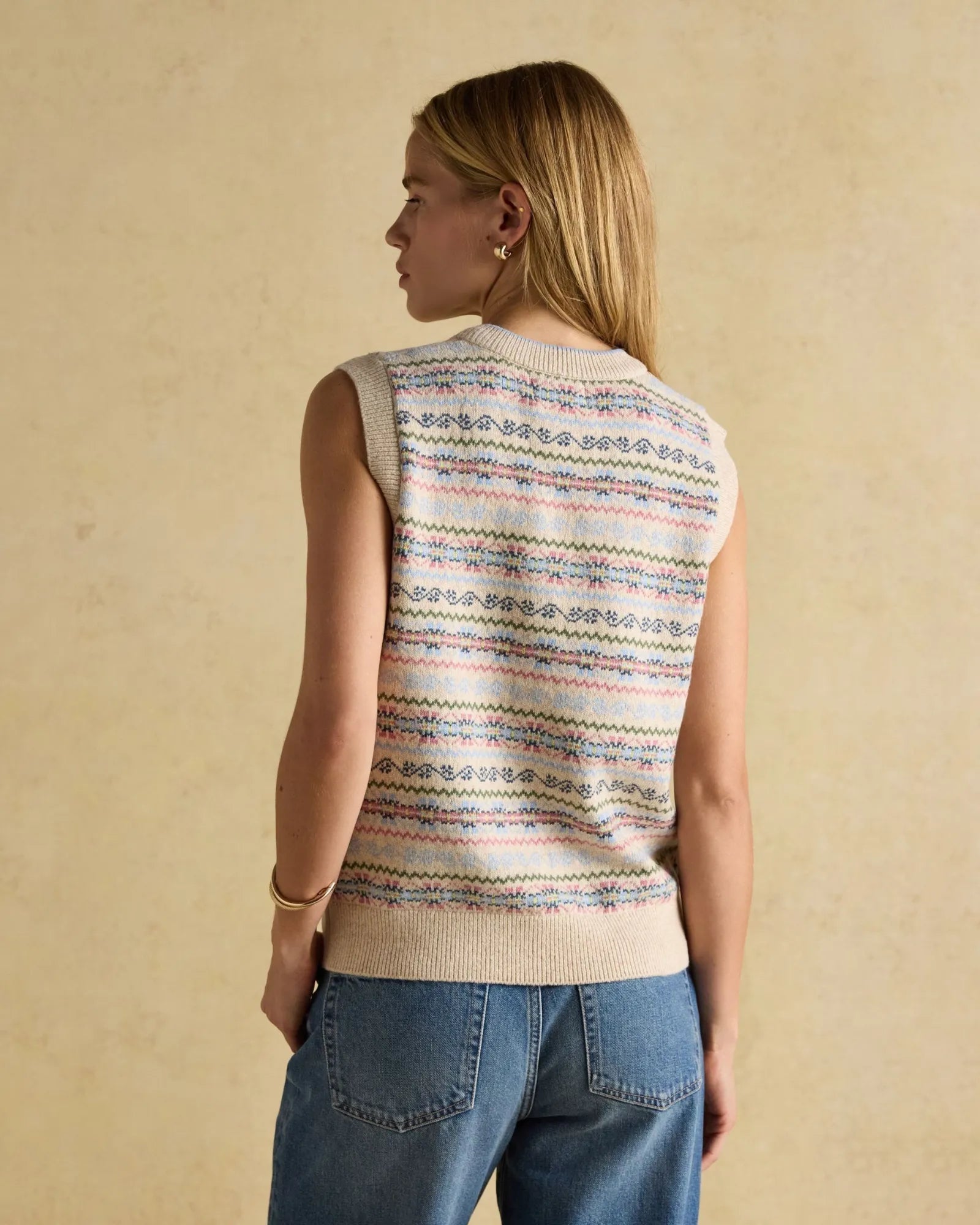 Islay Vest - Cream