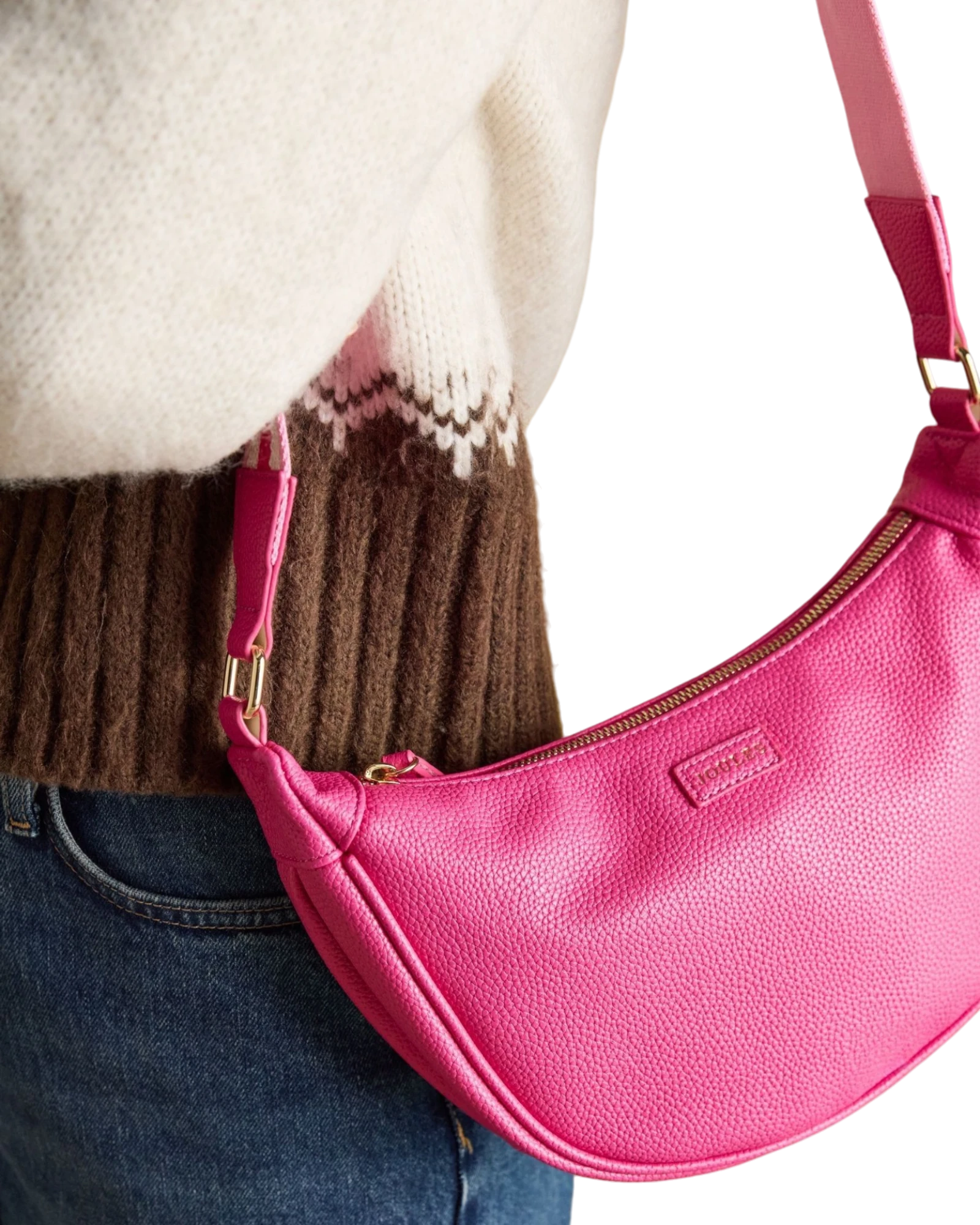 Jade Cross Body Bag - Pink