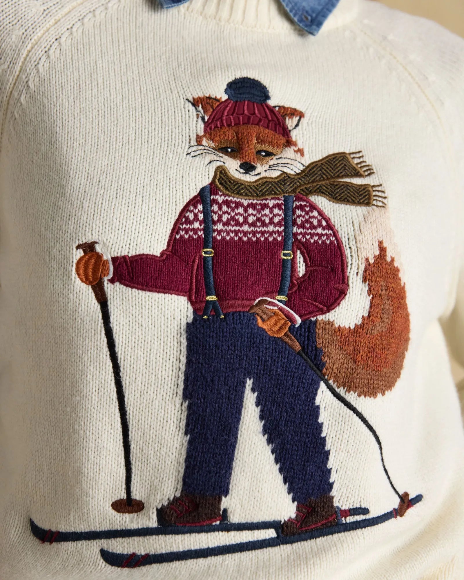 Jonty Ski Jumper - Oatmeal