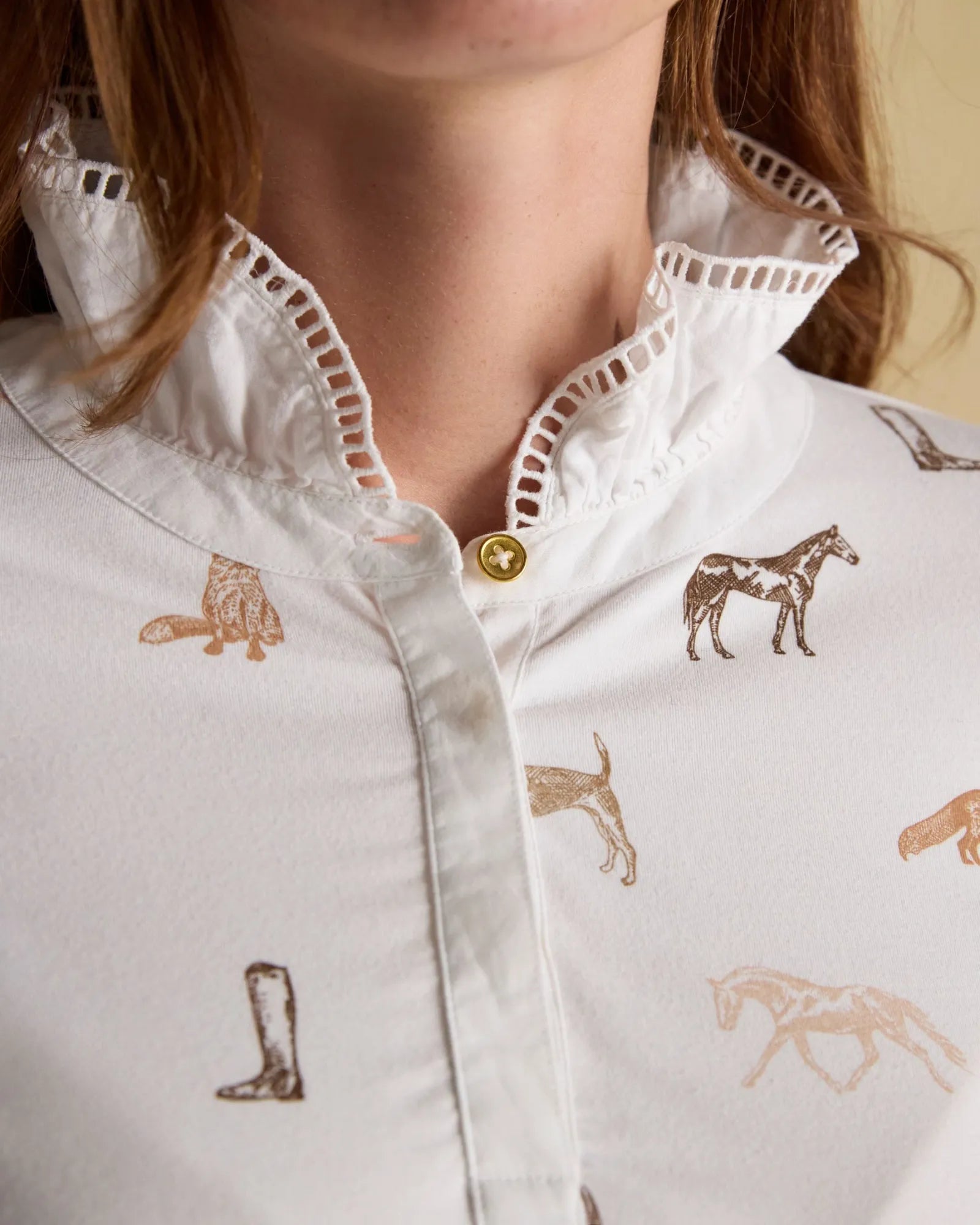 Kate Top - Cream Country