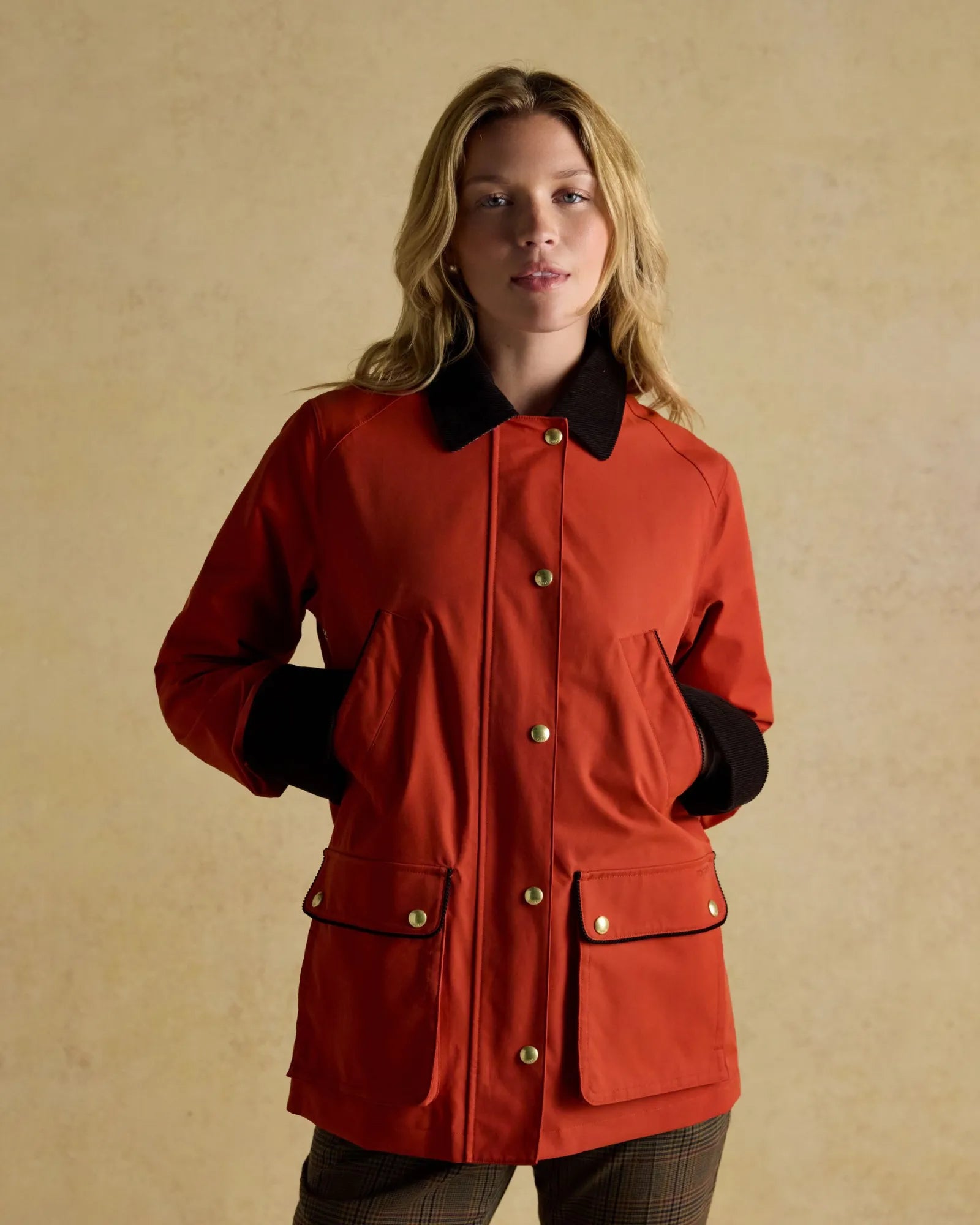 Katherine Coat - Burnt Orange