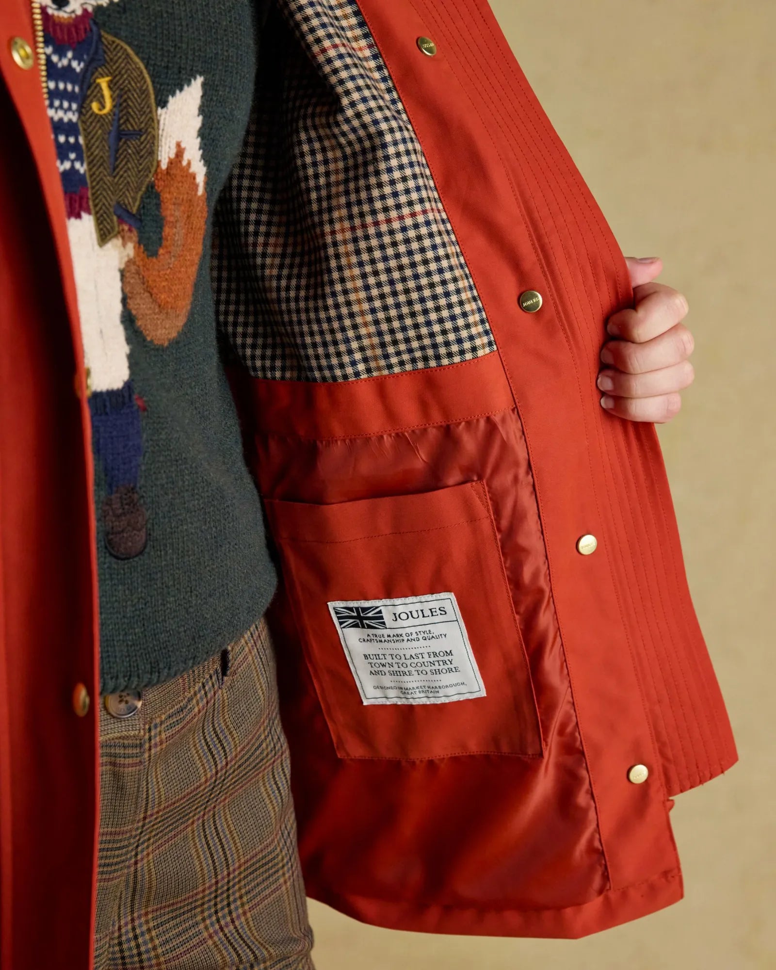 Katherine Coat - Burnt Orange