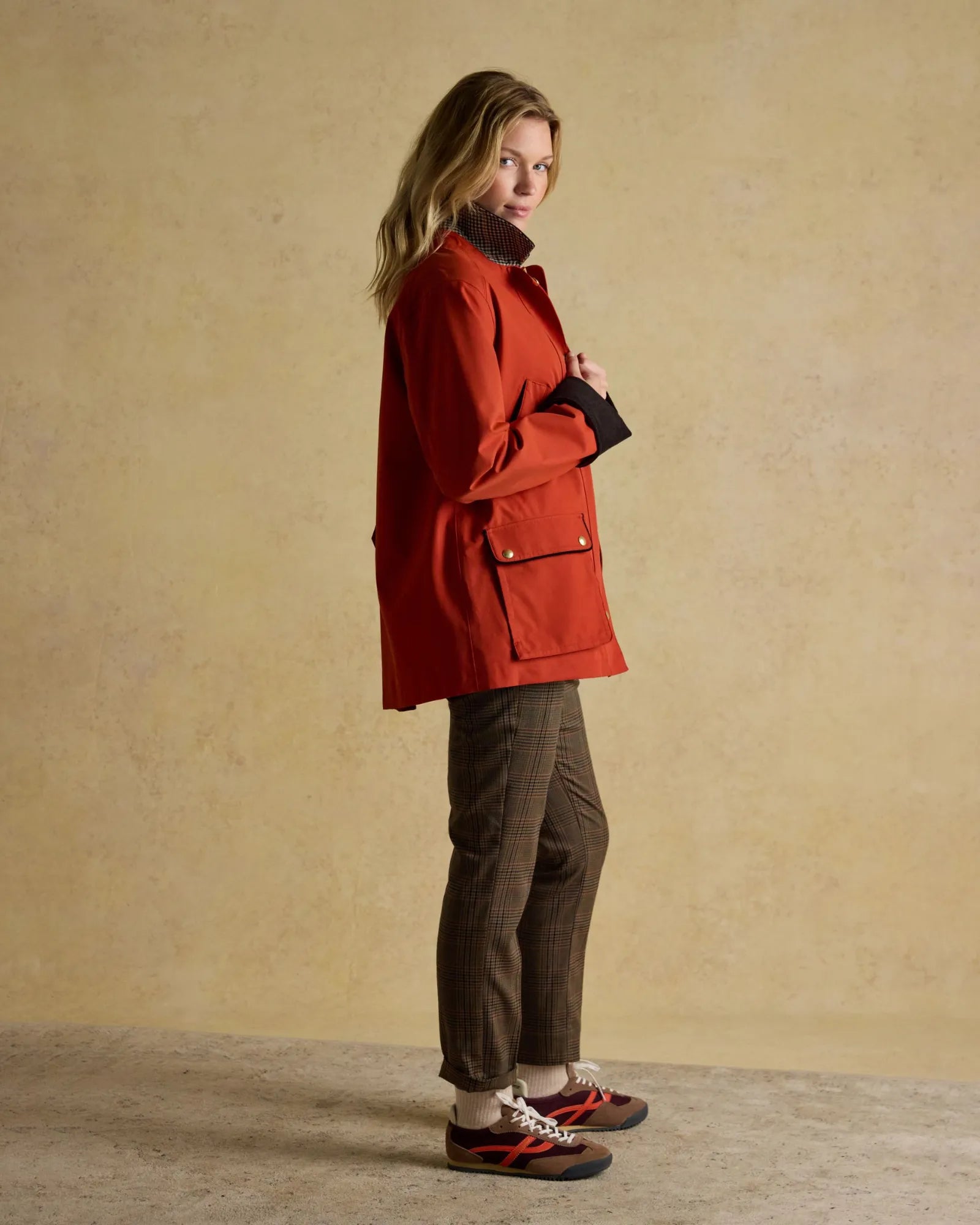 Katherine Coat - Burnt Orange