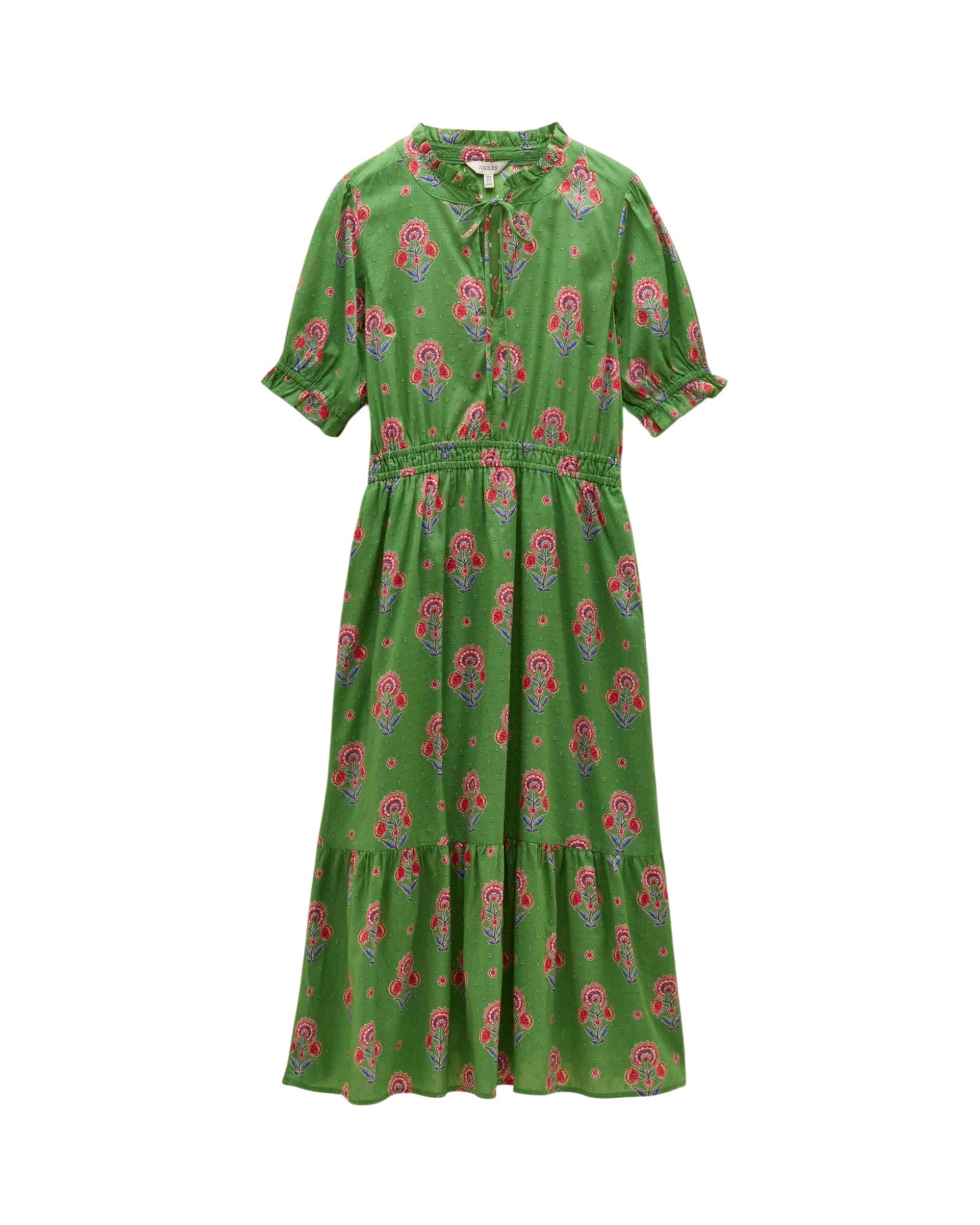 Larissa Dress - Green & Pink