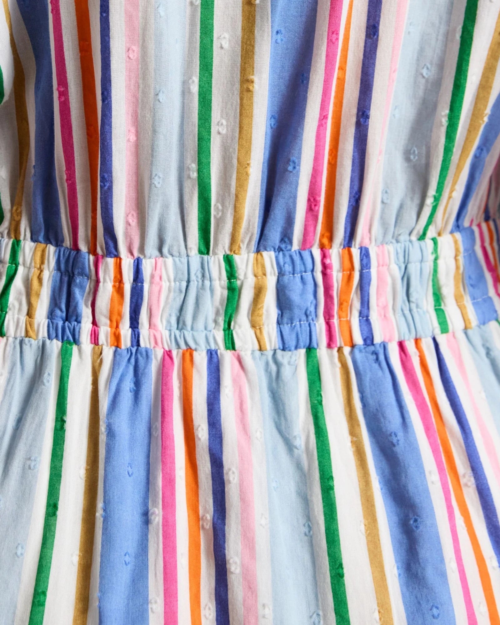 Larissa Dress - Multi Stripe