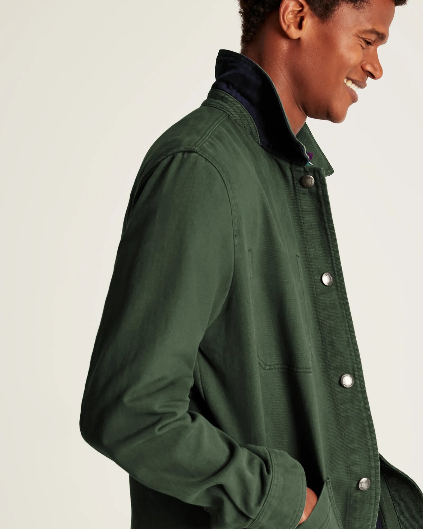 Dark green utility jacket best sale