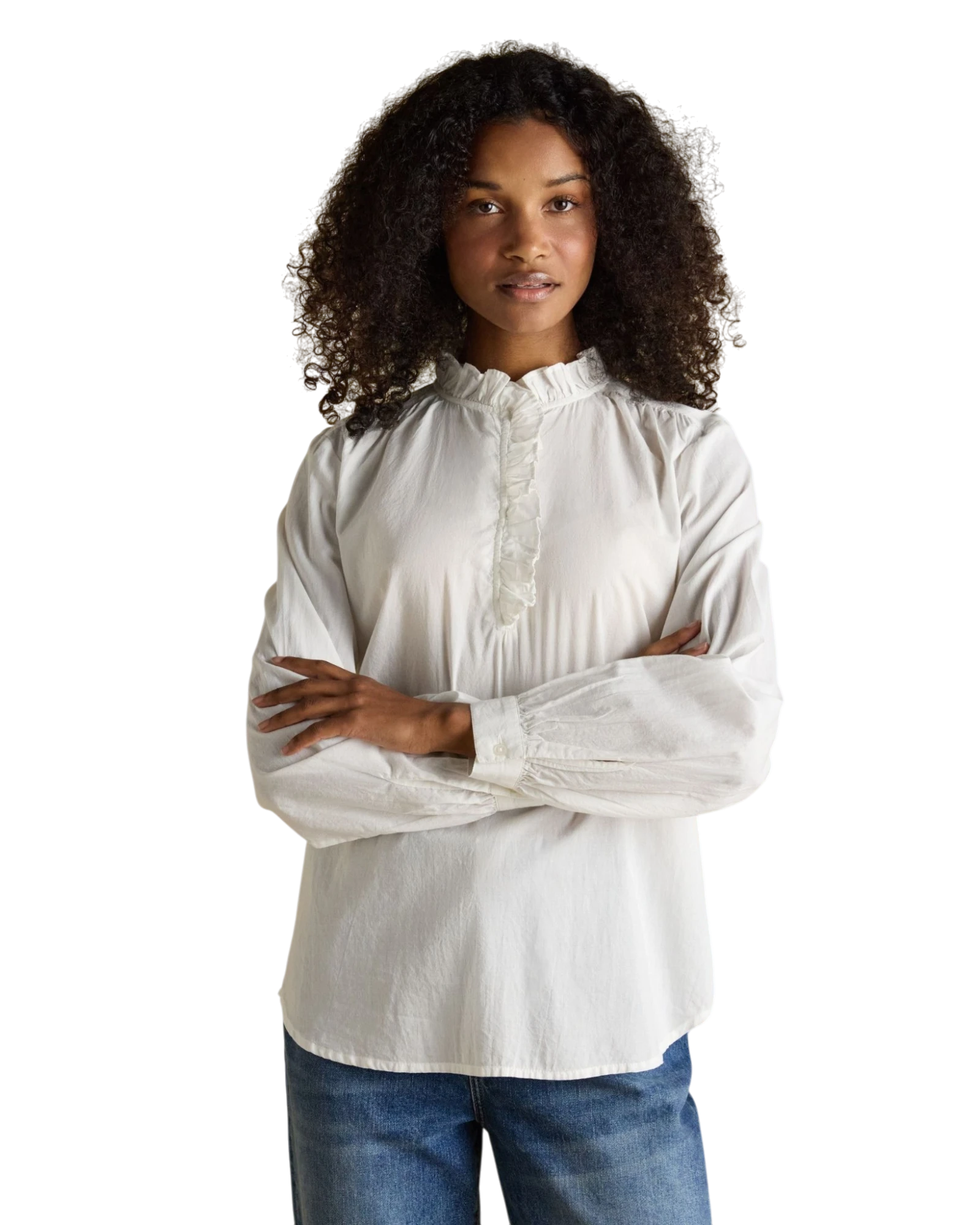 Melanie Blouse - White