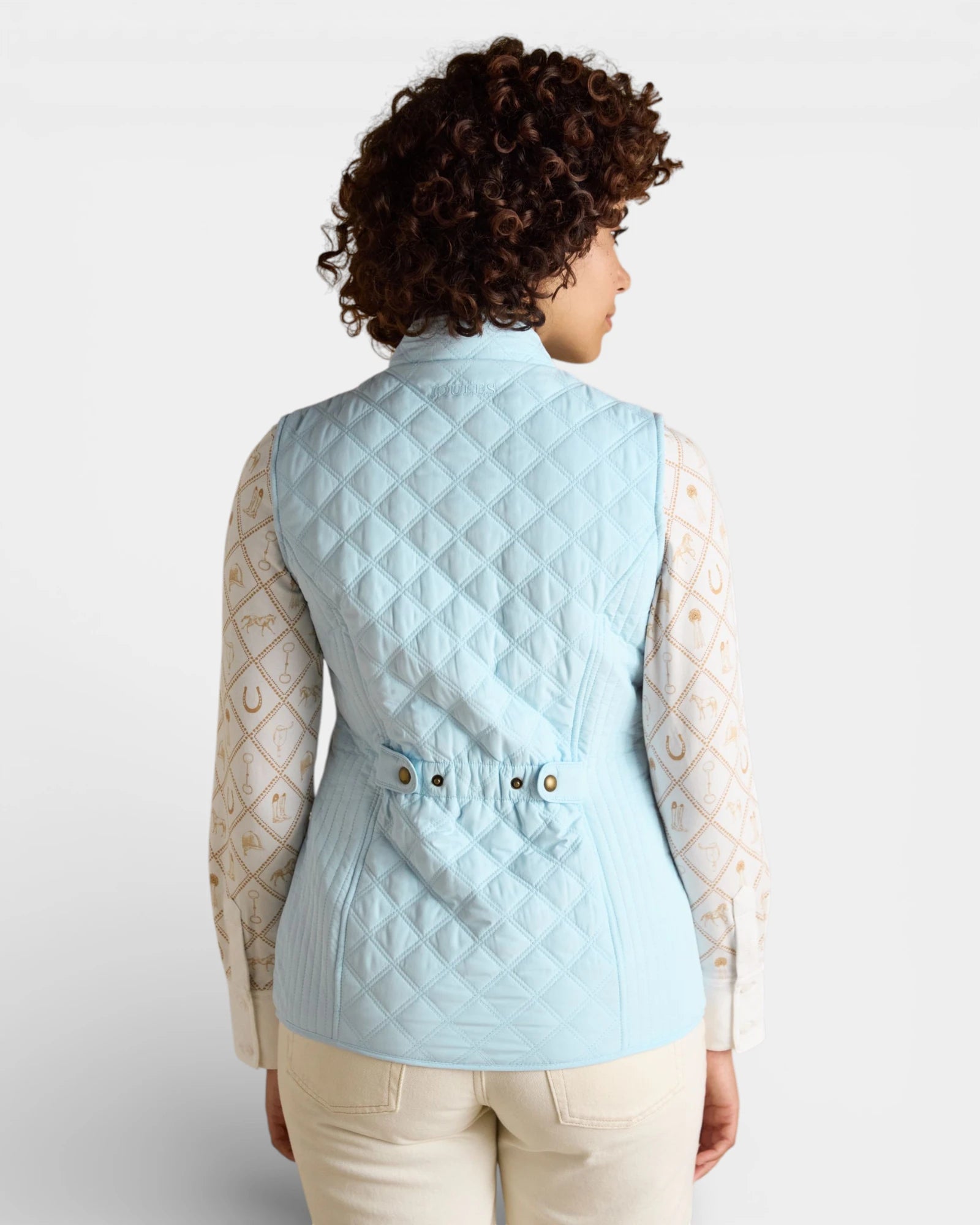 Minx Gilet - Powder Blue