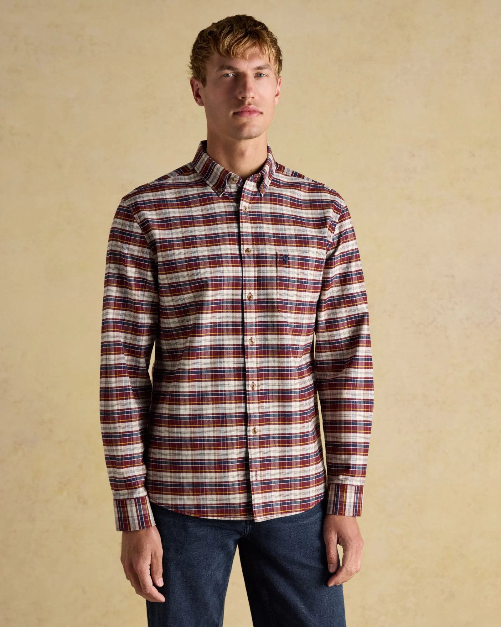 Oxford Check Shirt - Red