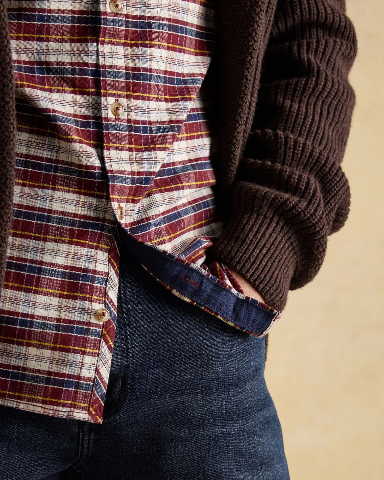 Oxford Check Shirt - Red