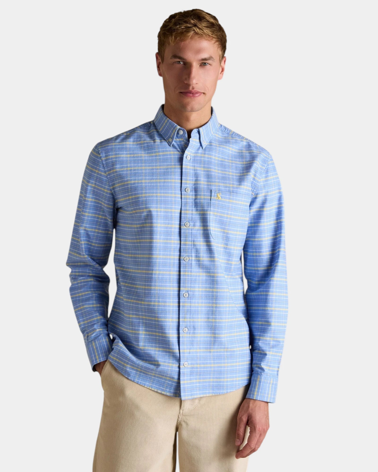 Oxford Classic Fit Shirt - Blue Check