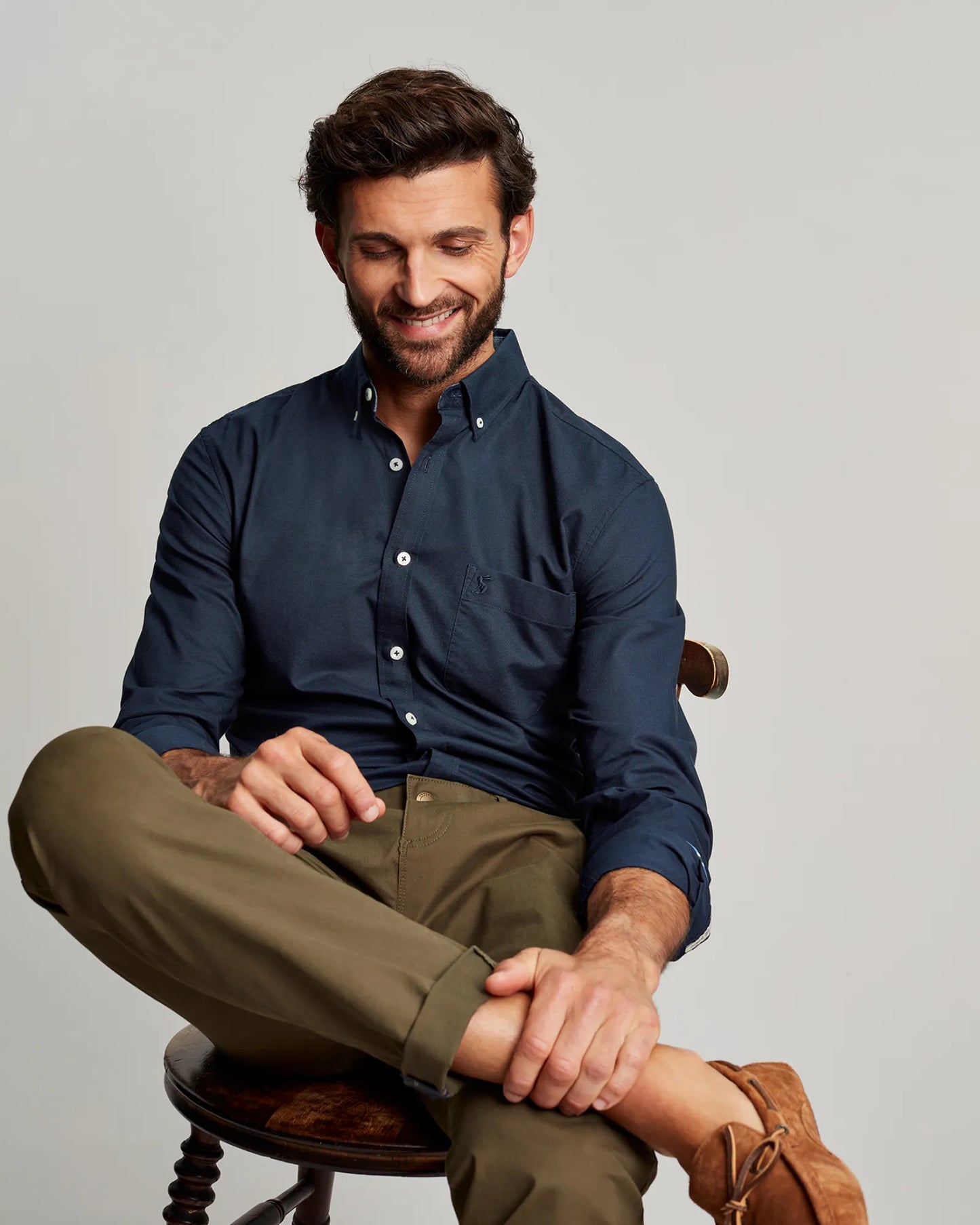 Oxford Navy Classic Fit Shirt