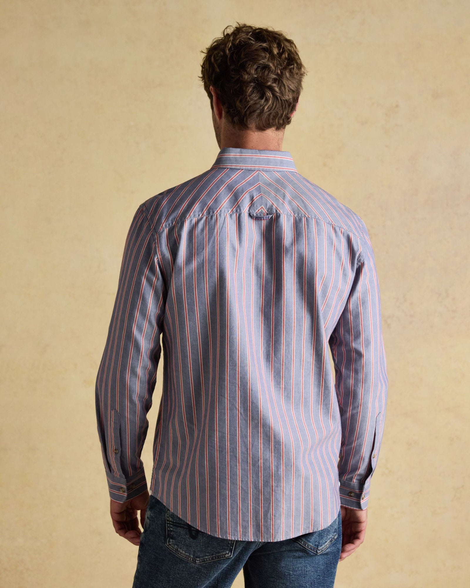 Oxford Shirt - Red/Blue