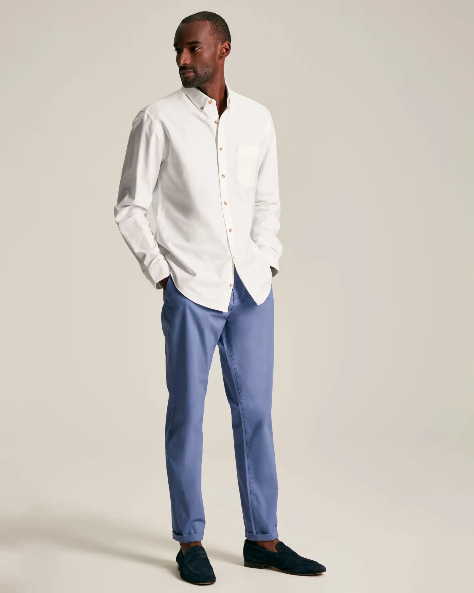 Oxford White Long Sleeve Classic Fit Shirt