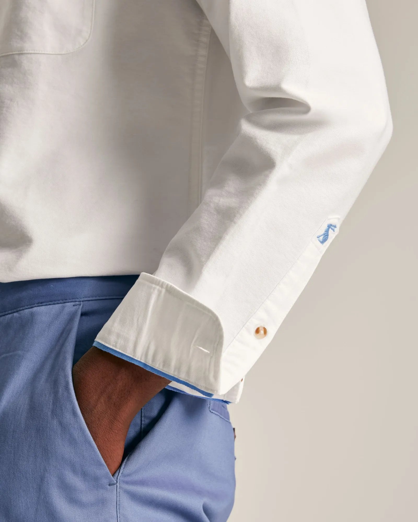 Oxford White Long Sleeve Classic Fit Shirt