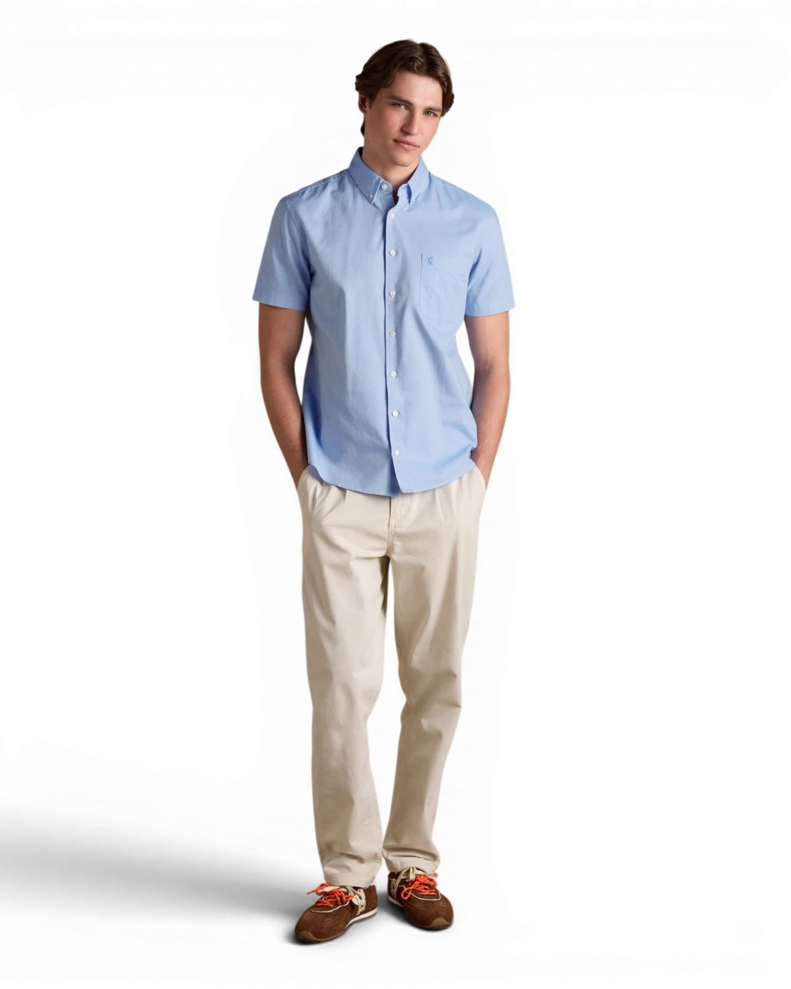 Oxford Short Sleeve Shirt - Blue