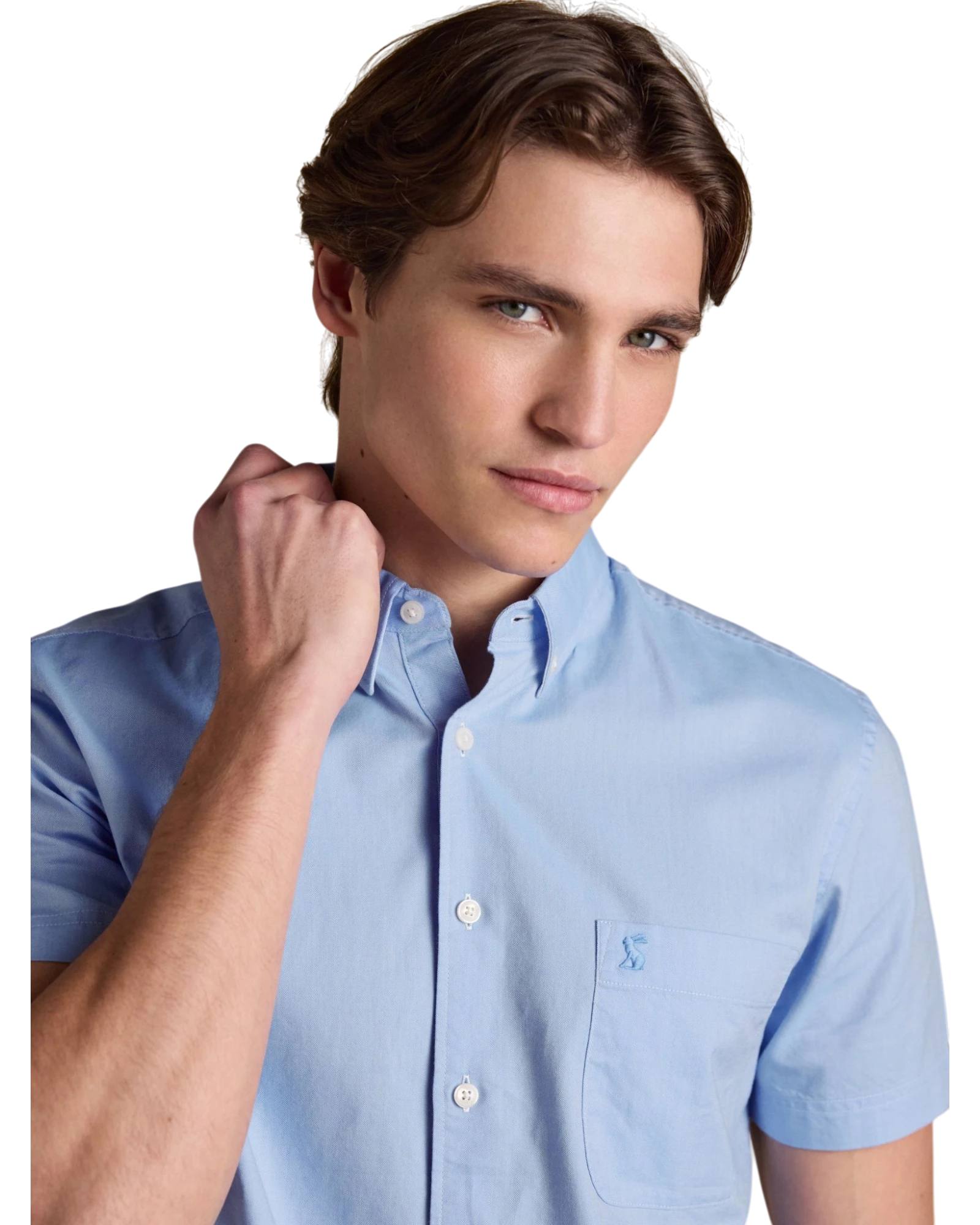Oxford Short Sleeve Shirt - Blue
