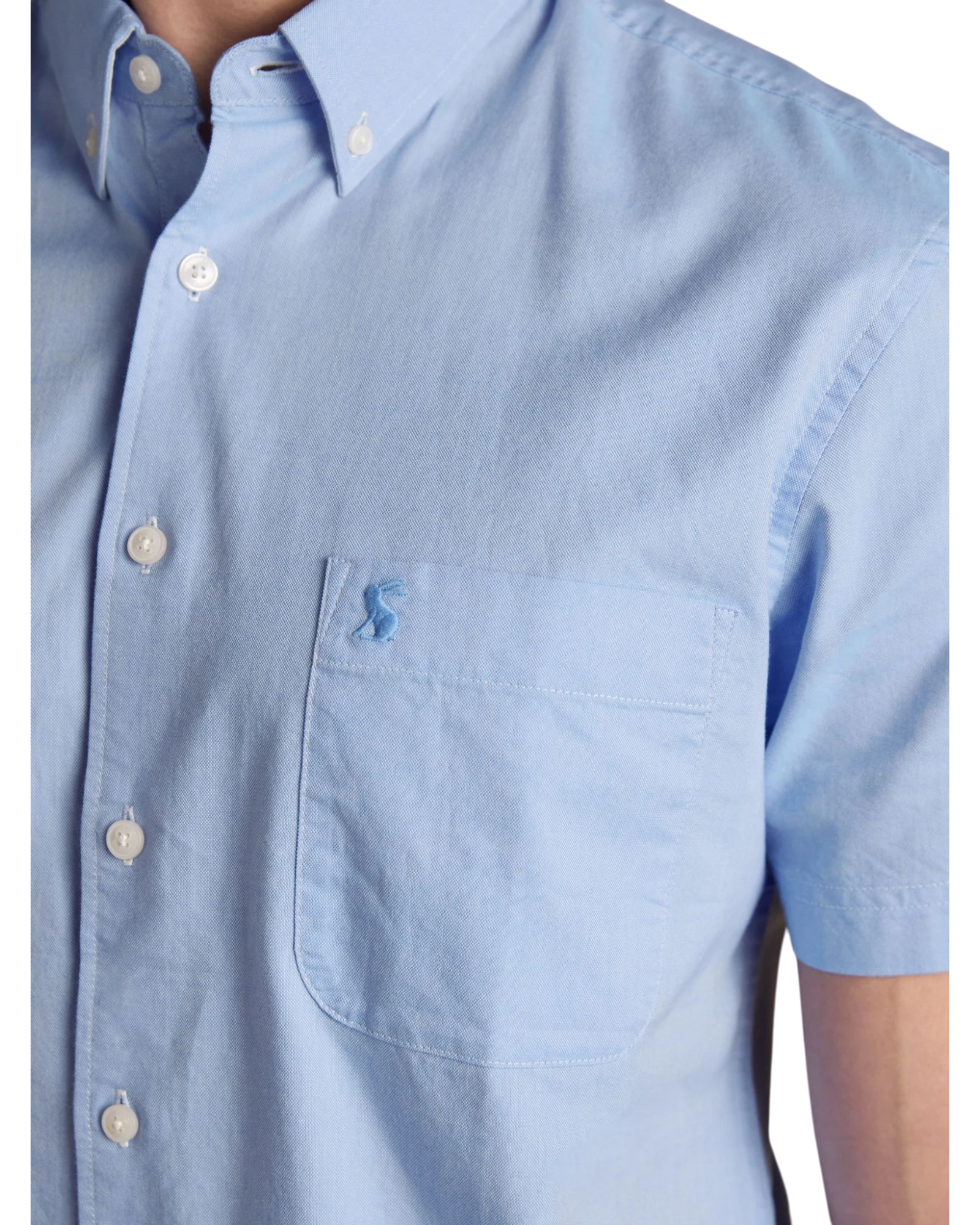 Oxford Short Sleeve Shirt - Blue