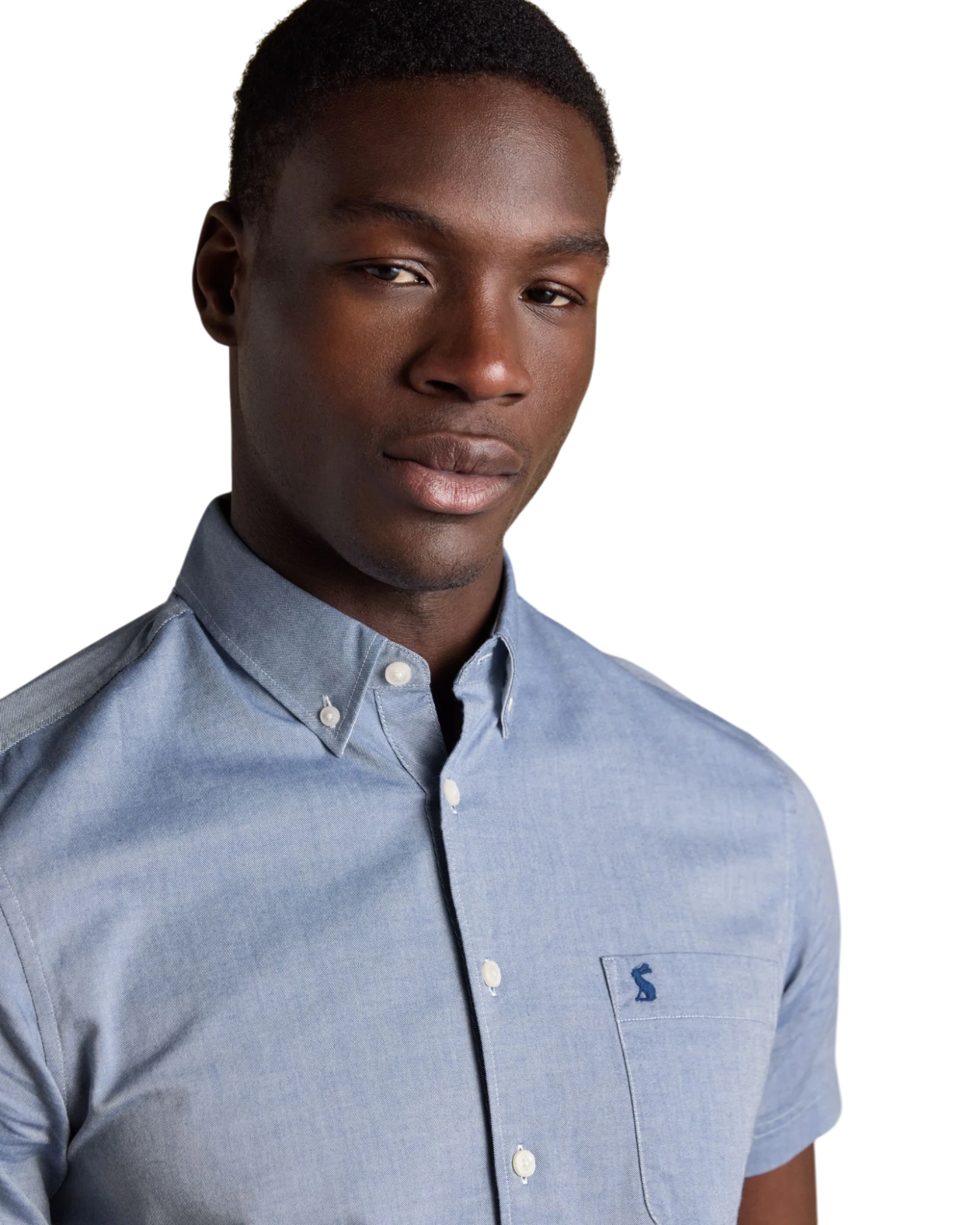 Oxford Short Sleeve Shirt - Chambray Blue