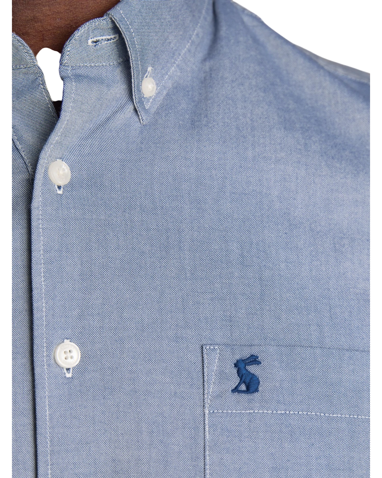 Oxford Short Sleeve Shirt - Chambray Blue