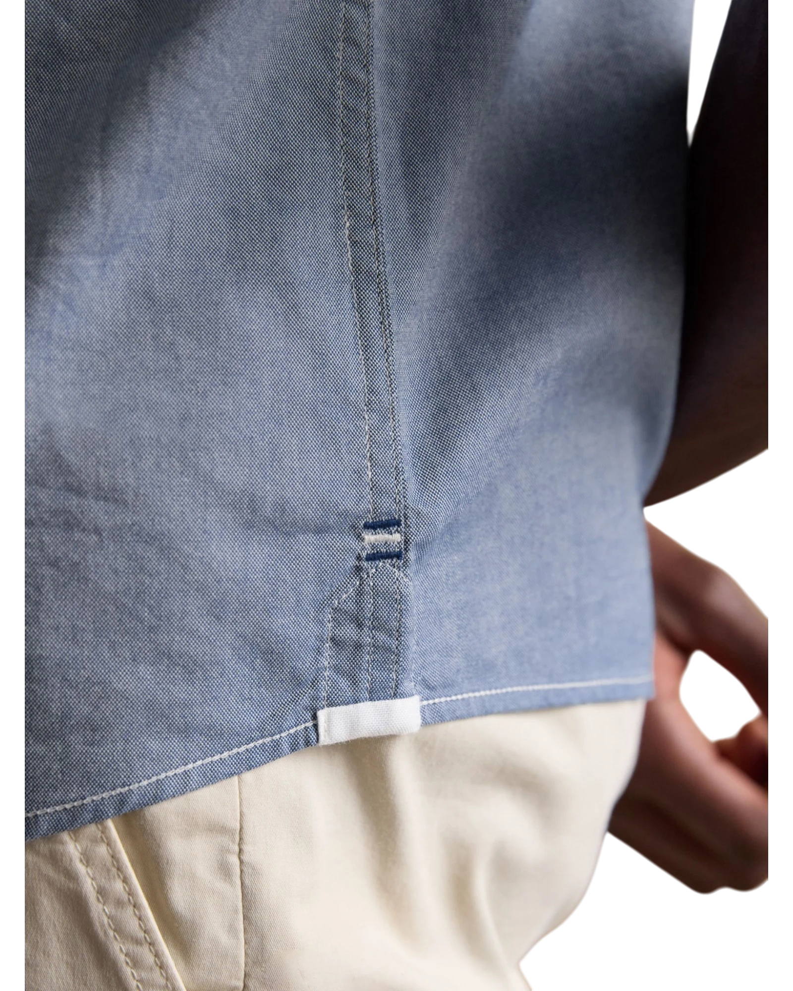 Oxford Short Sleeve Shirt - Chambray Blue