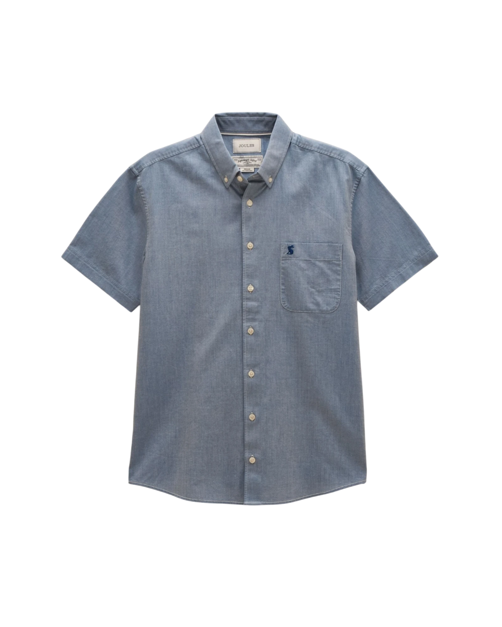 Oxford Short Sleeve Shirt - Chambray Blue