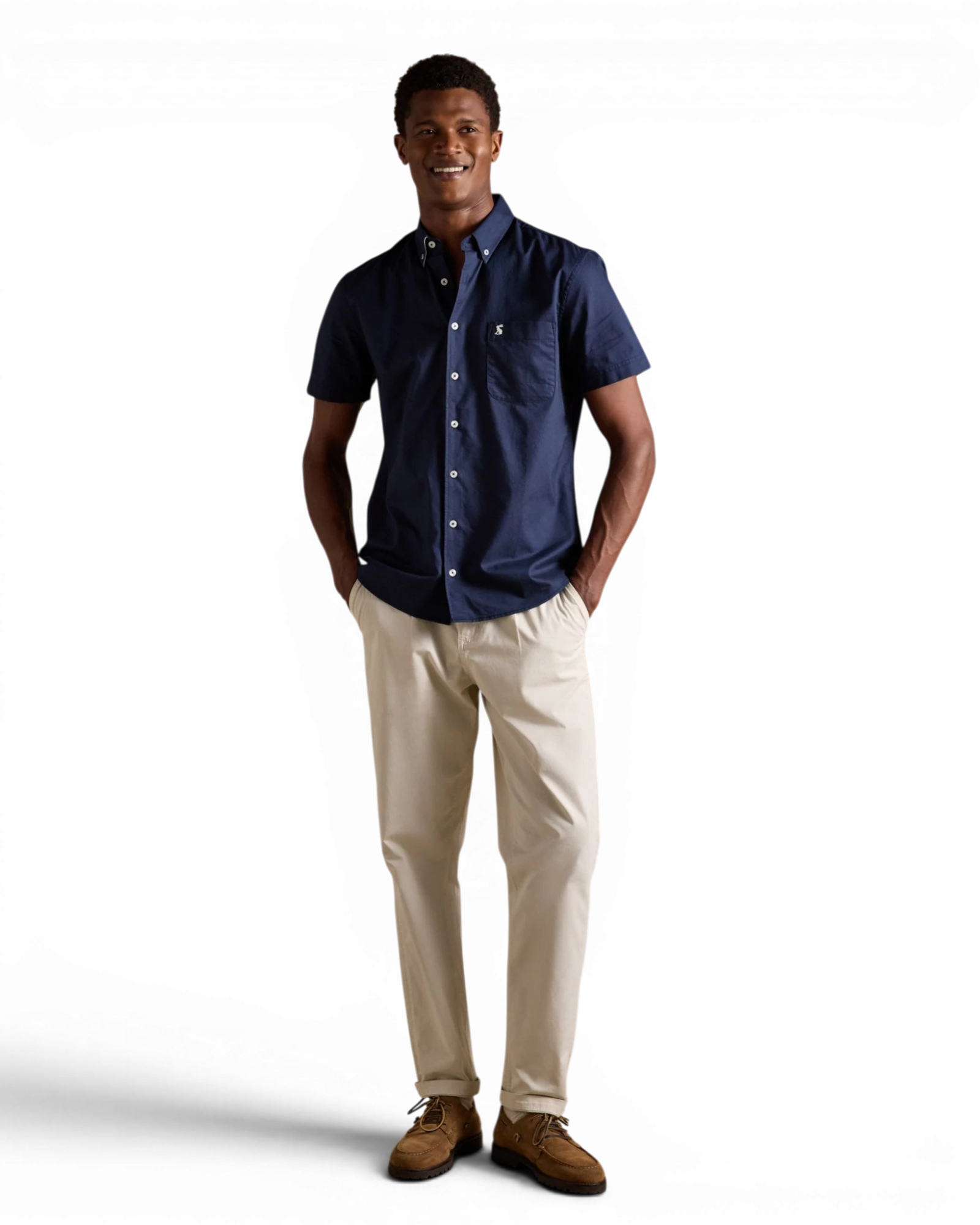 Oxford Short Sleeve Shirt - Navy