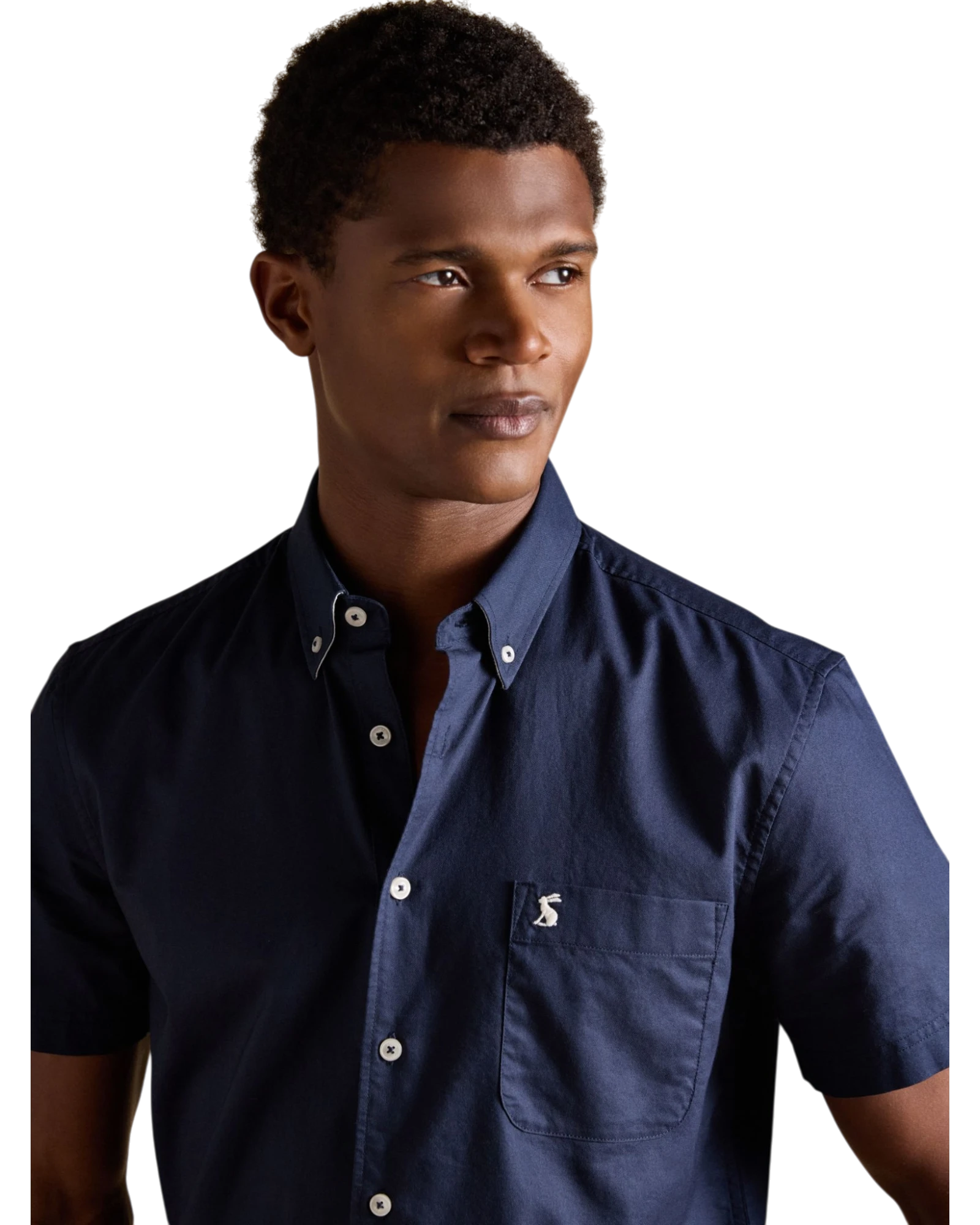 Oxford Short Sleeve Shirt - Navy