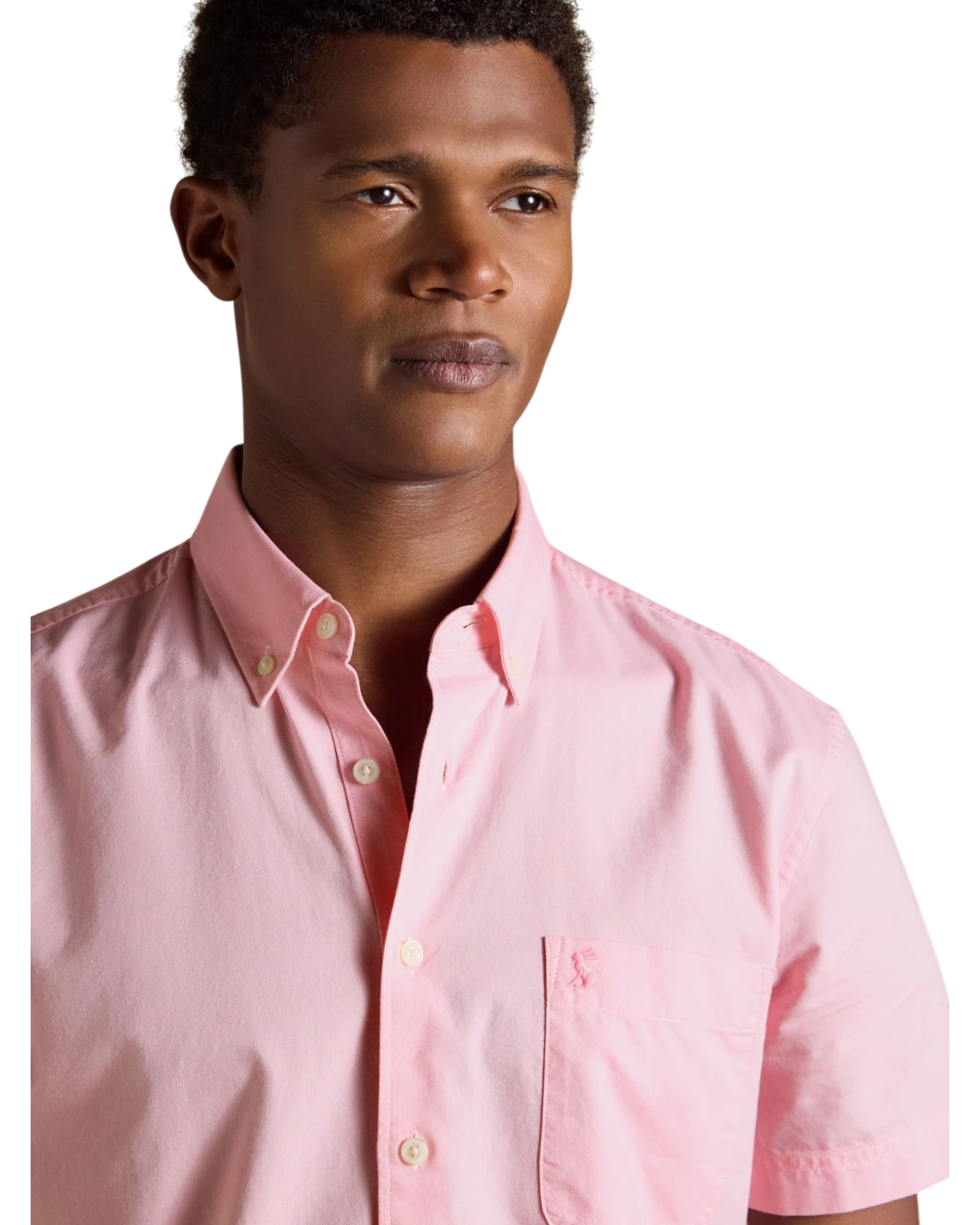 Oxford Short Sleeve Shirt - Pink
