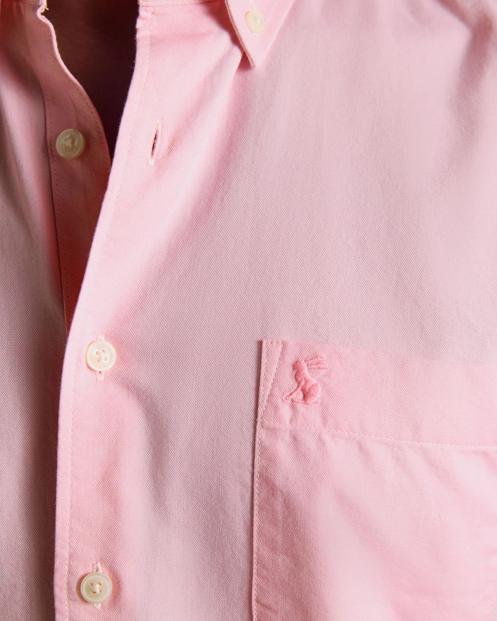 Oxford Short Sleeve Shirt - Pink